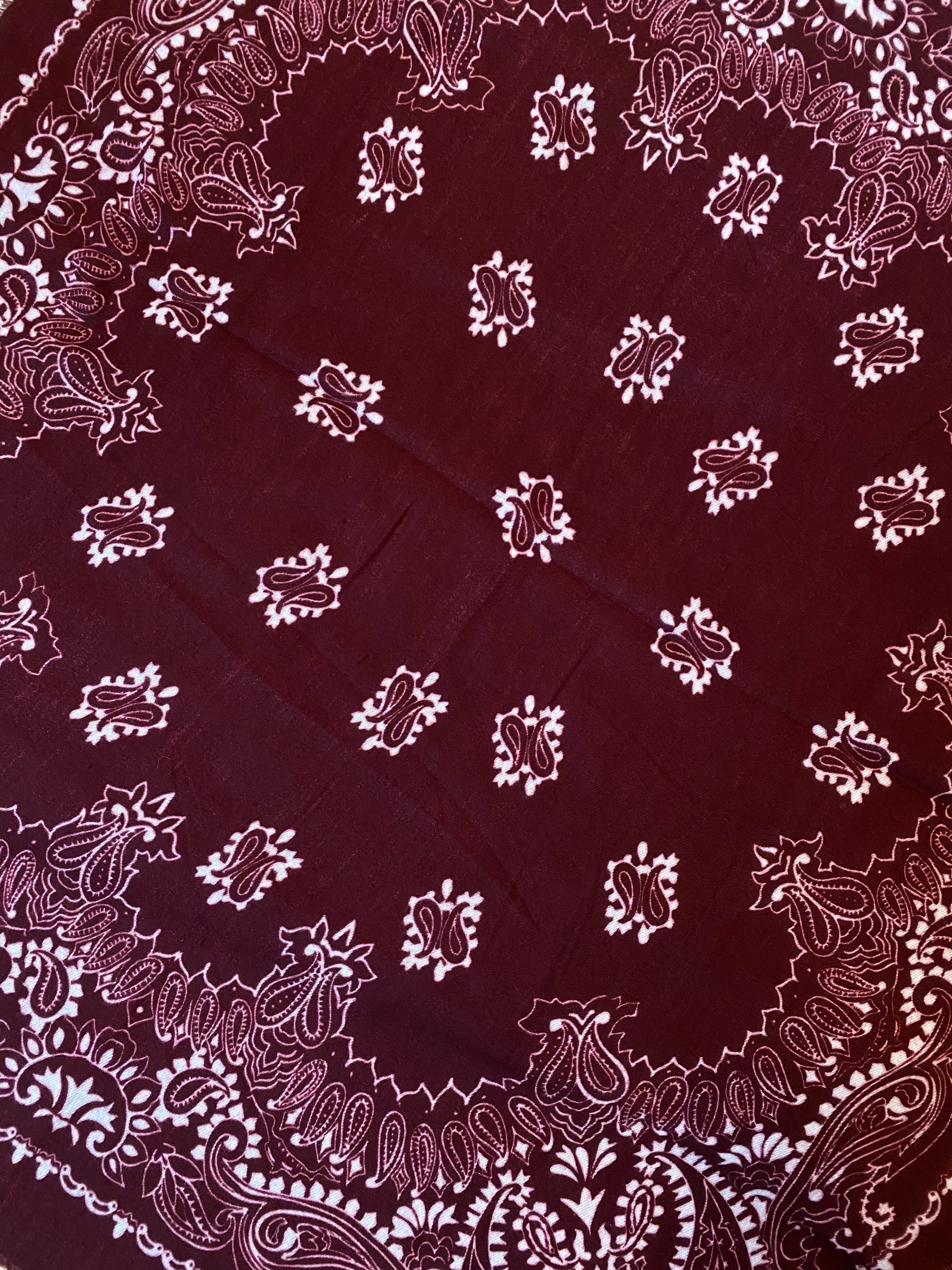 Foulard Jake - Bordeaux