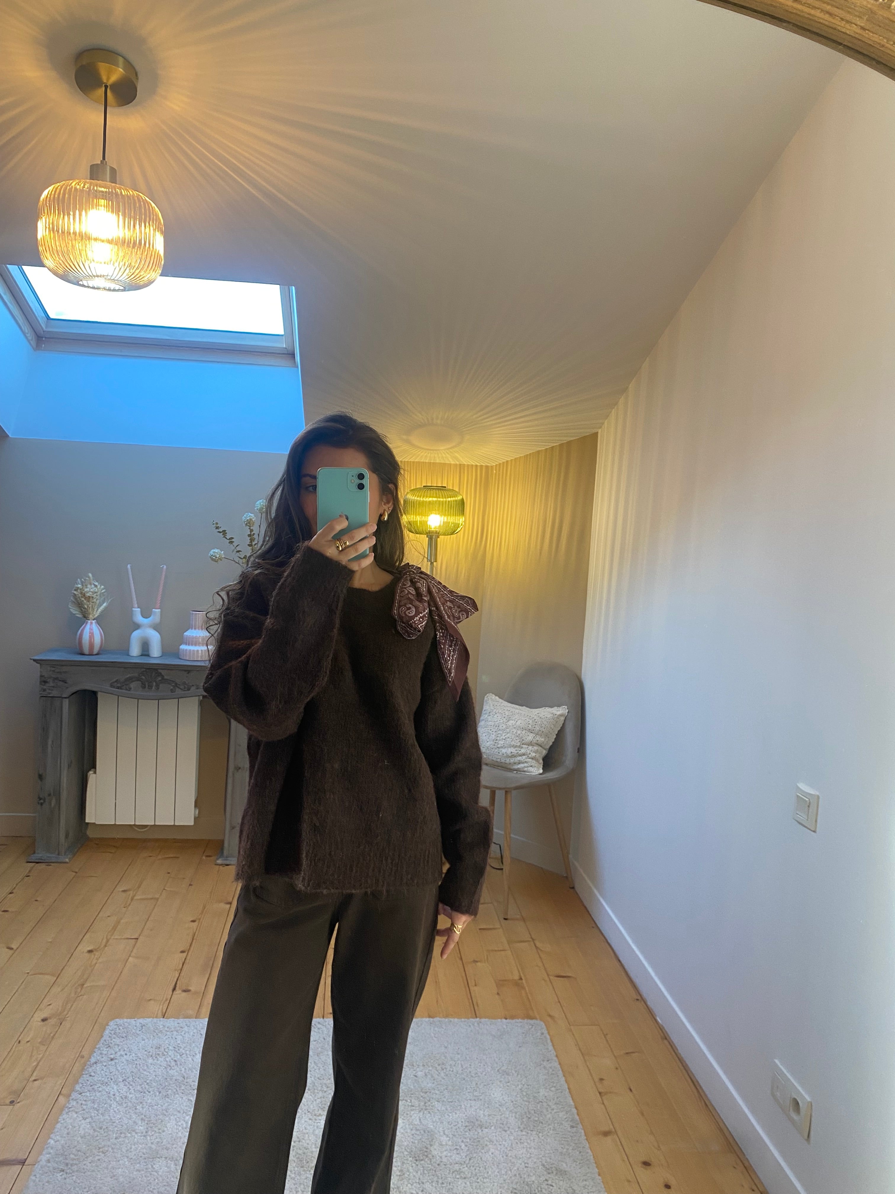 Pull Ninon - Chocolat