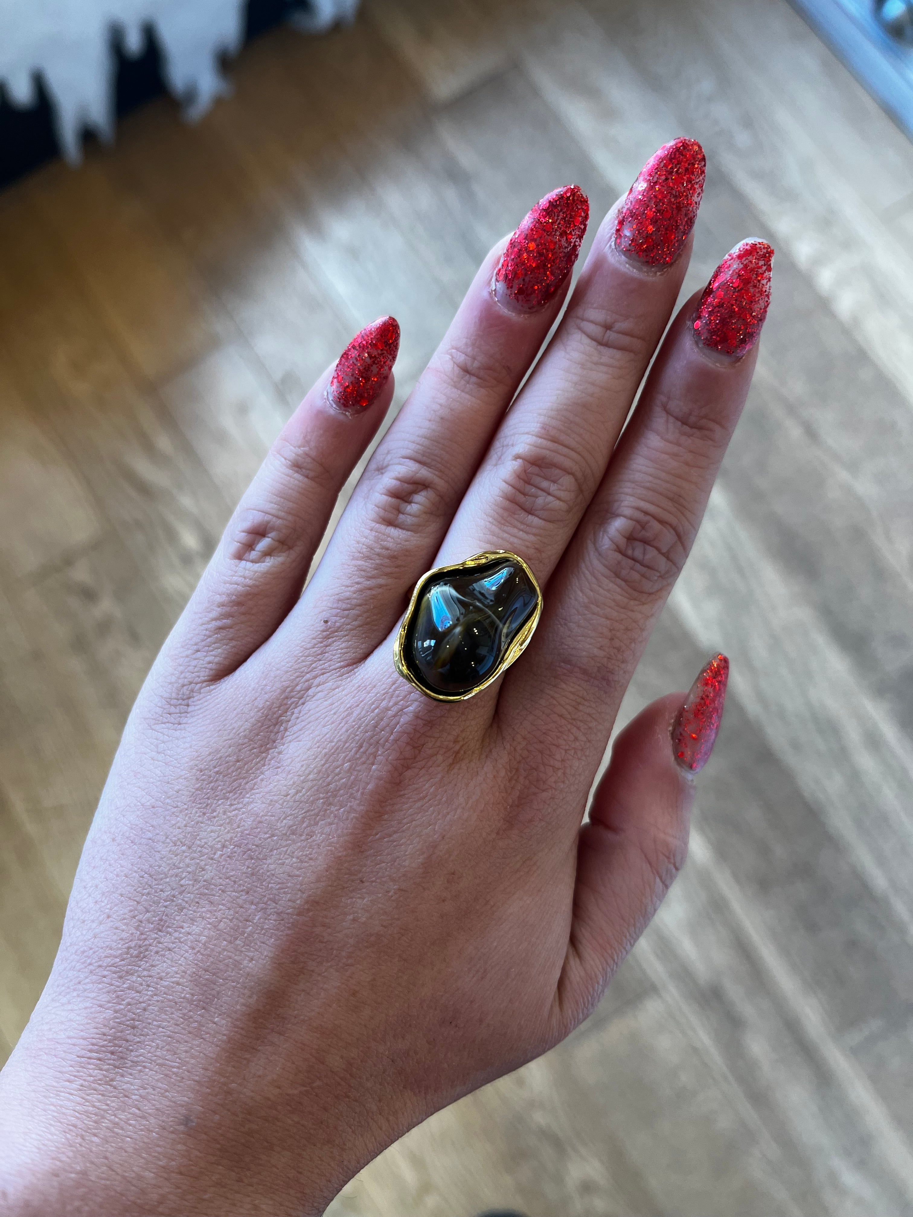 Bague Louisa - Chocolat