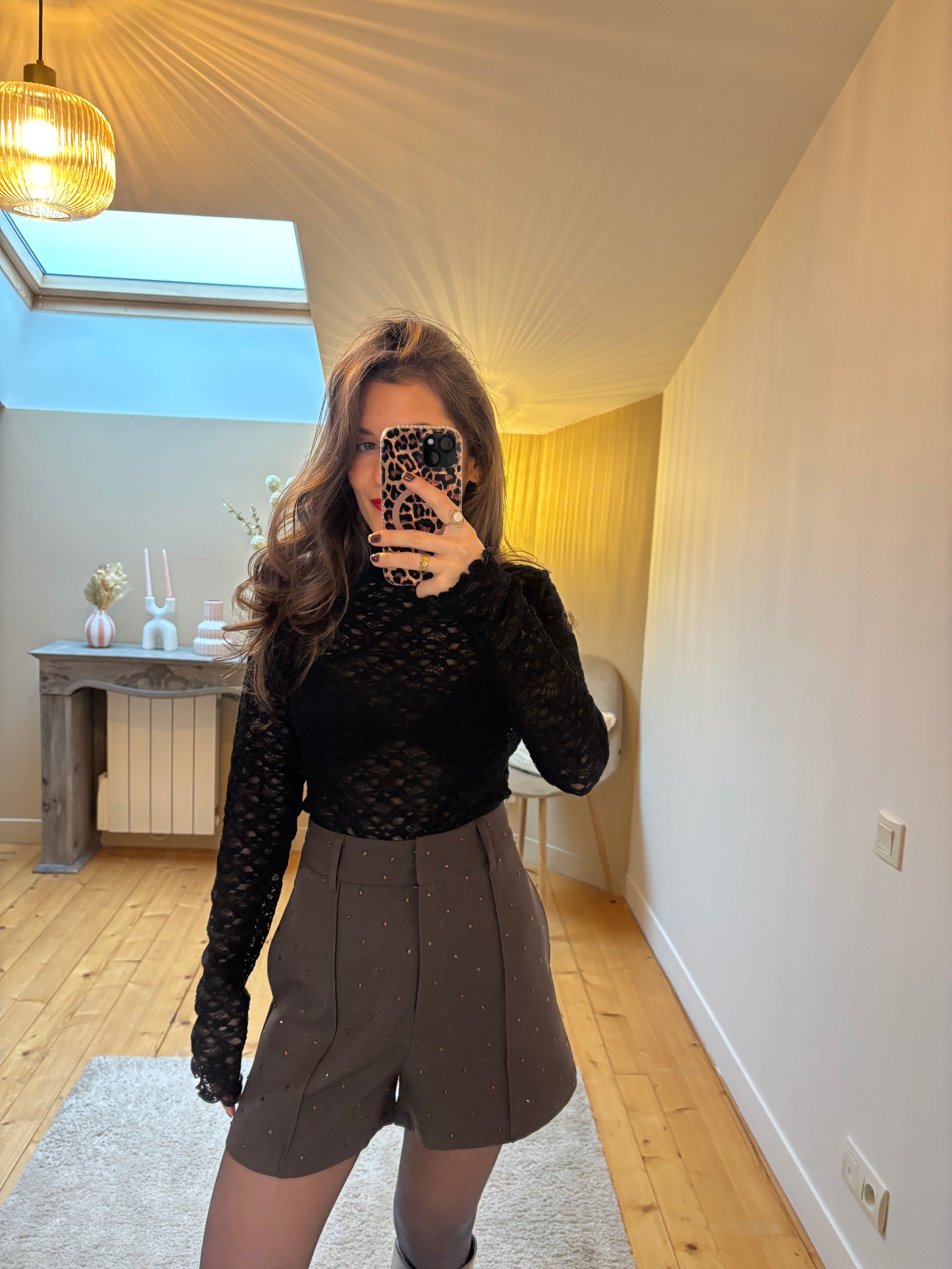 Top dentelle Constance