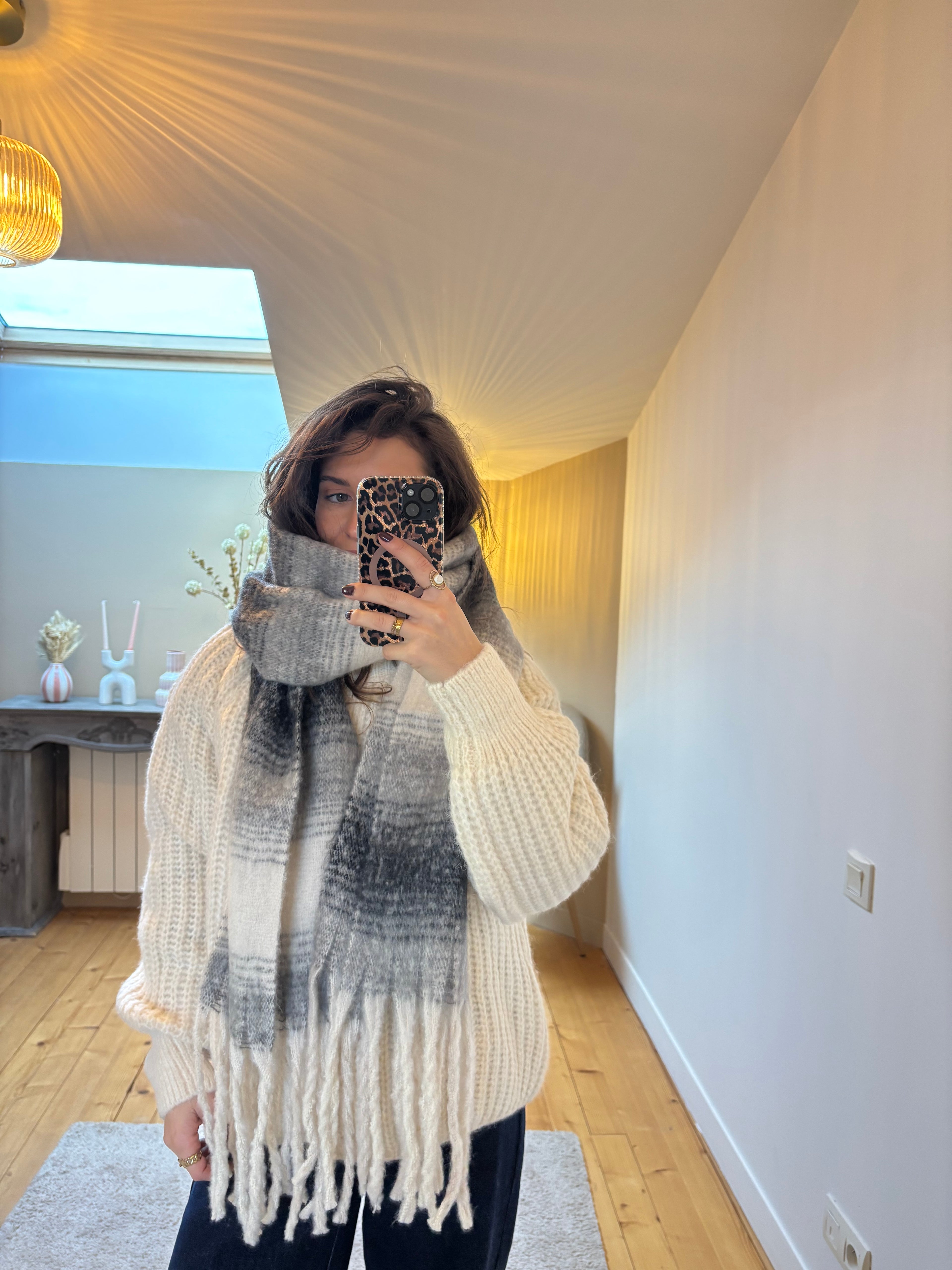 Écharpe Elsa - Gris