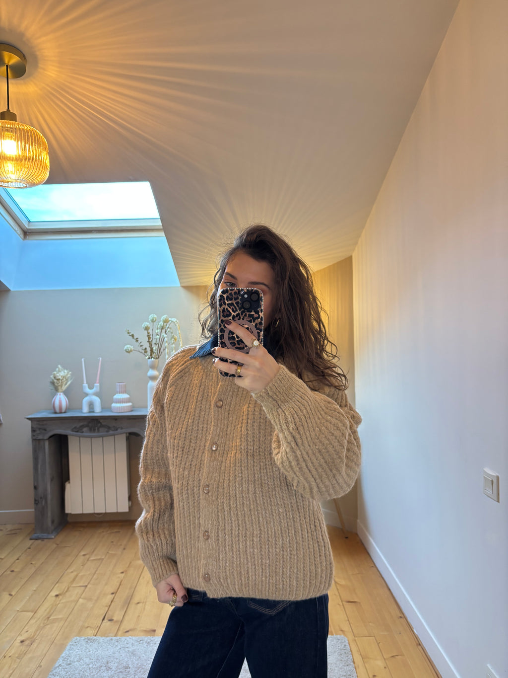 Cardigan Lola - Camel