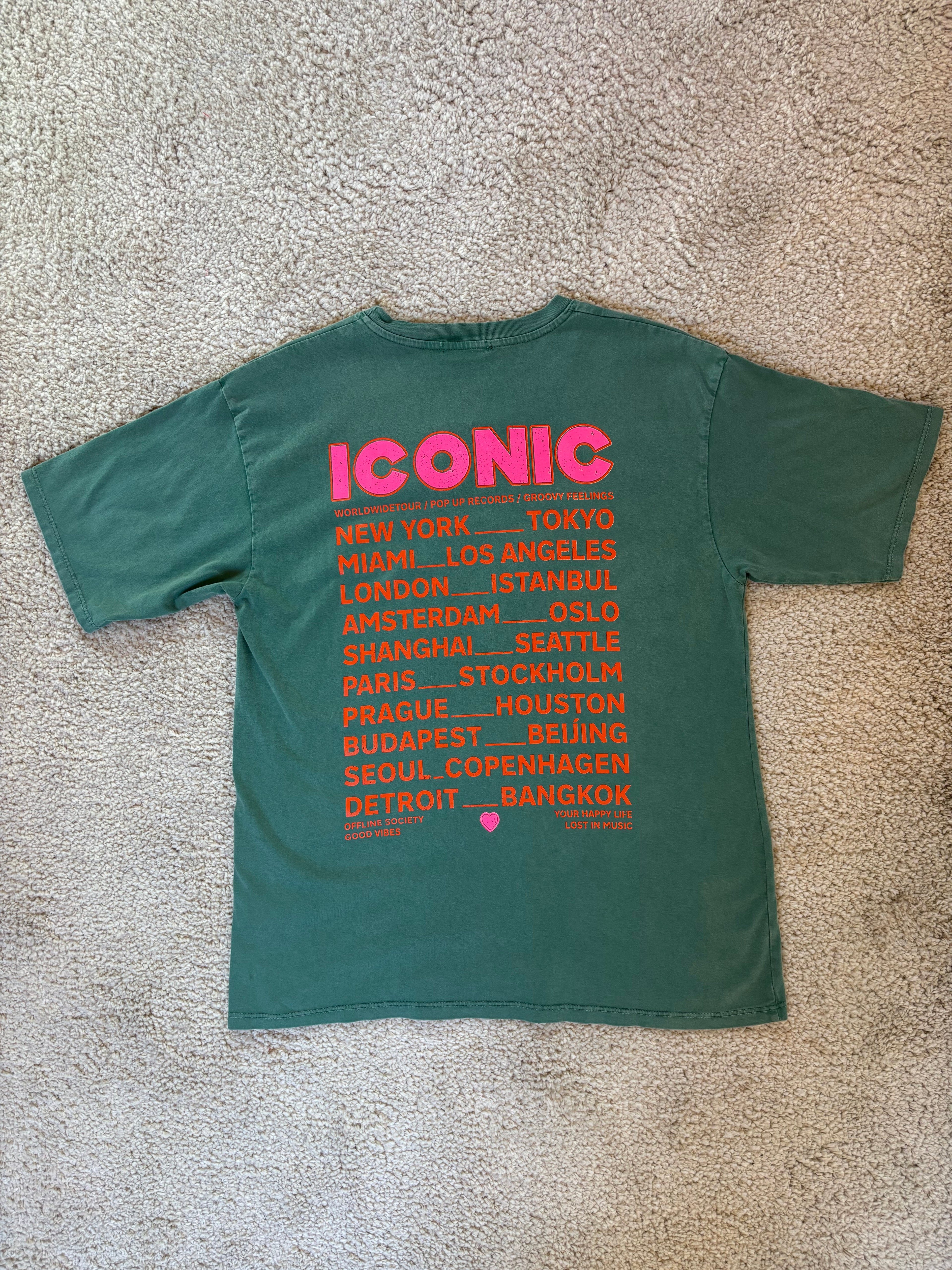 T-shirt Iconic - Vert