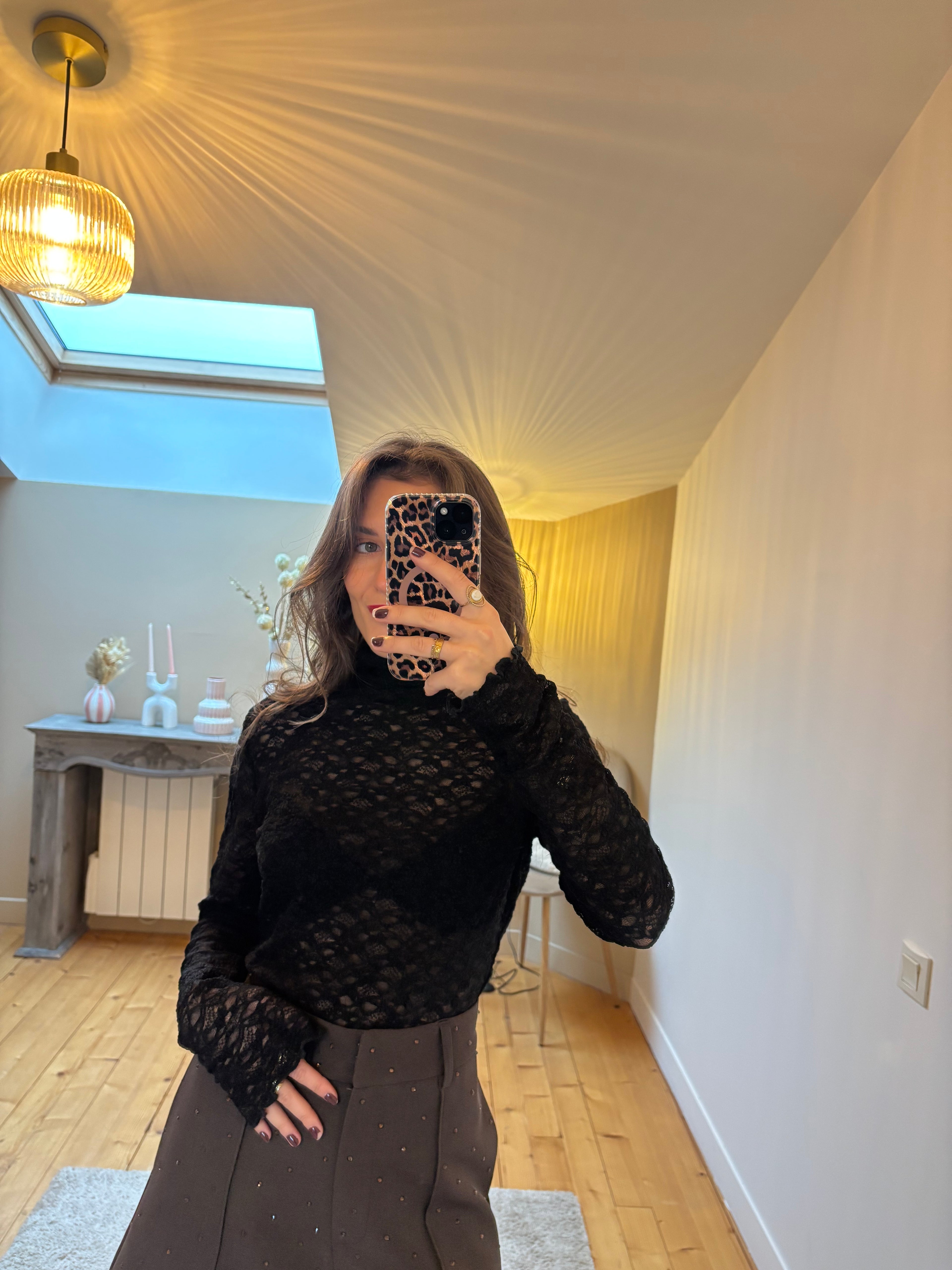 Top dentelle Constance