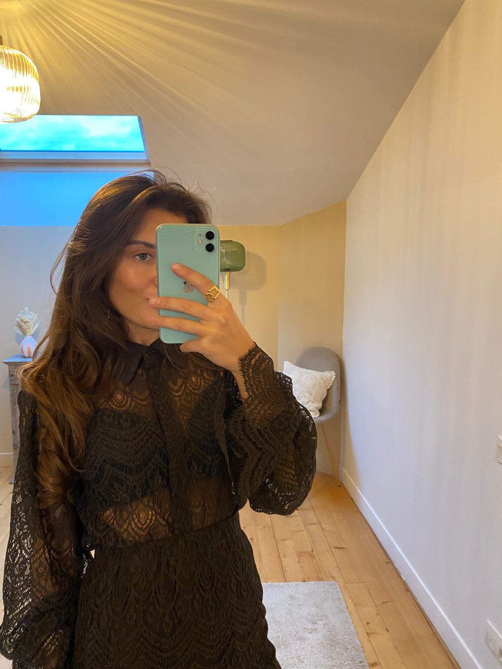 Chemisier Diane - Chocolat