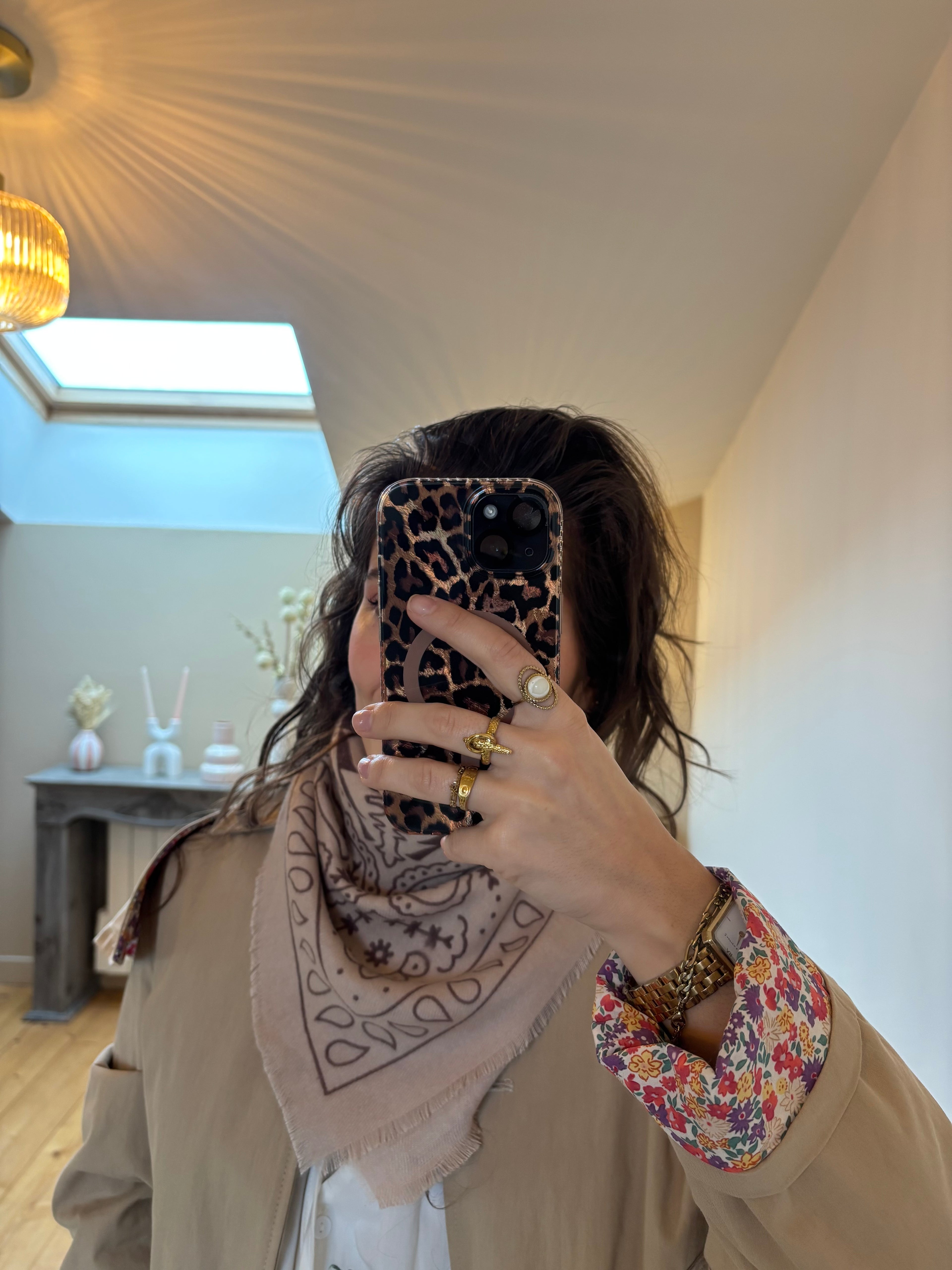 Foulard Jojo - Taupe