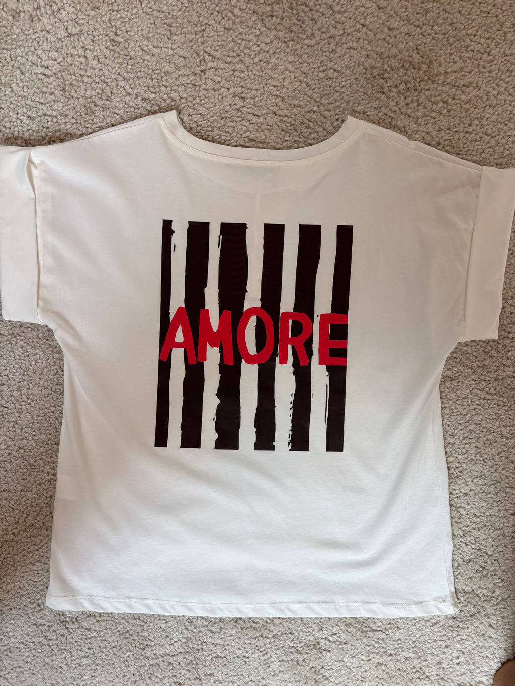 T-shirt Amore - Chocolat