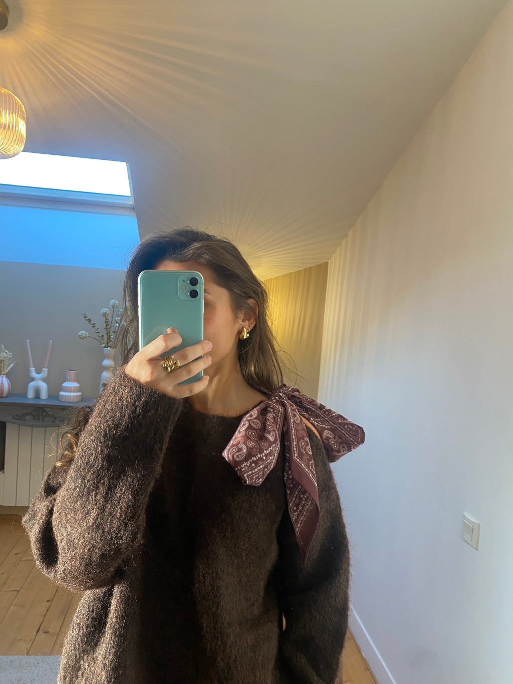 Pull Ninon - Chocolat