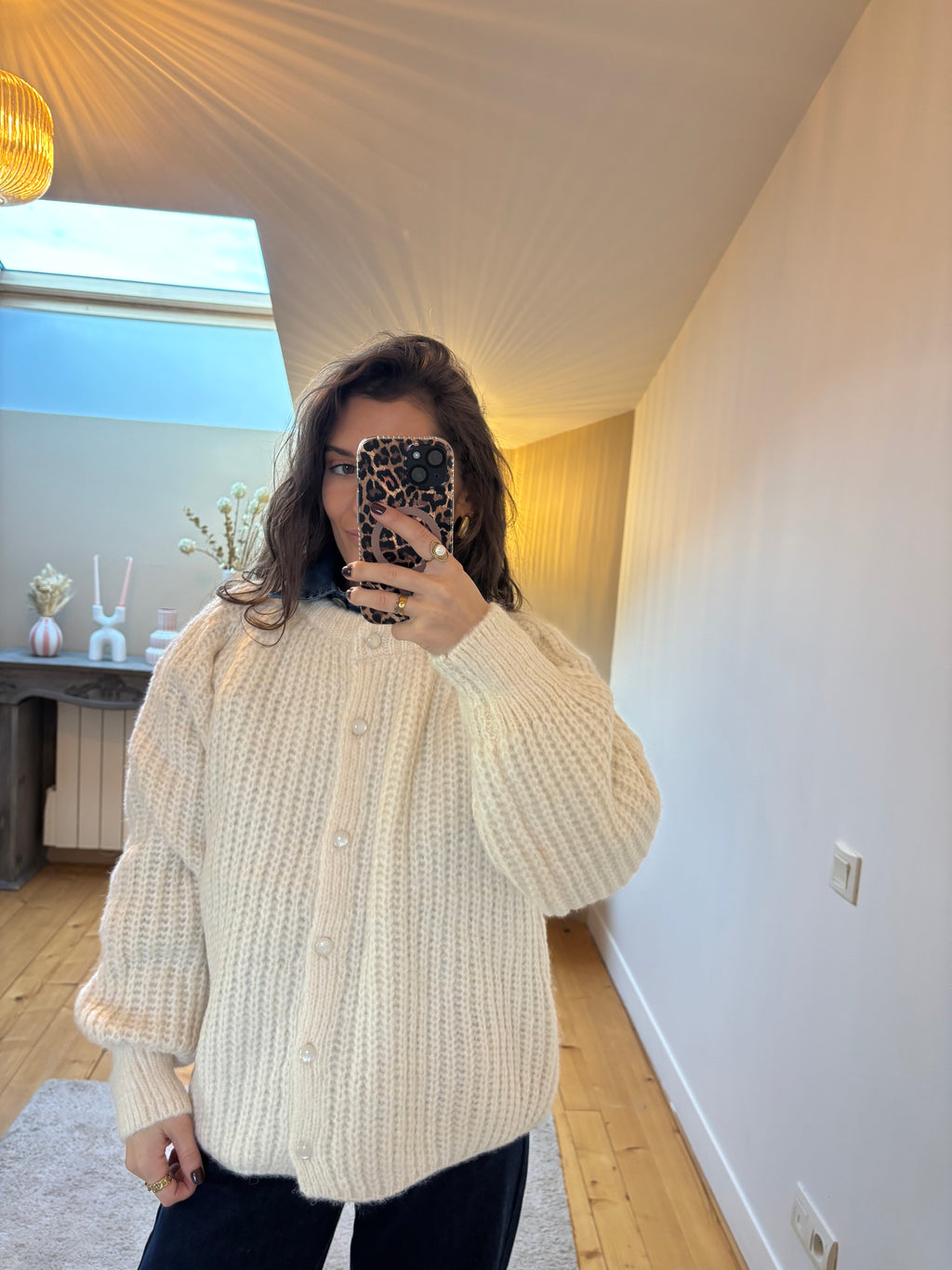 Cardigan Lola - Écru