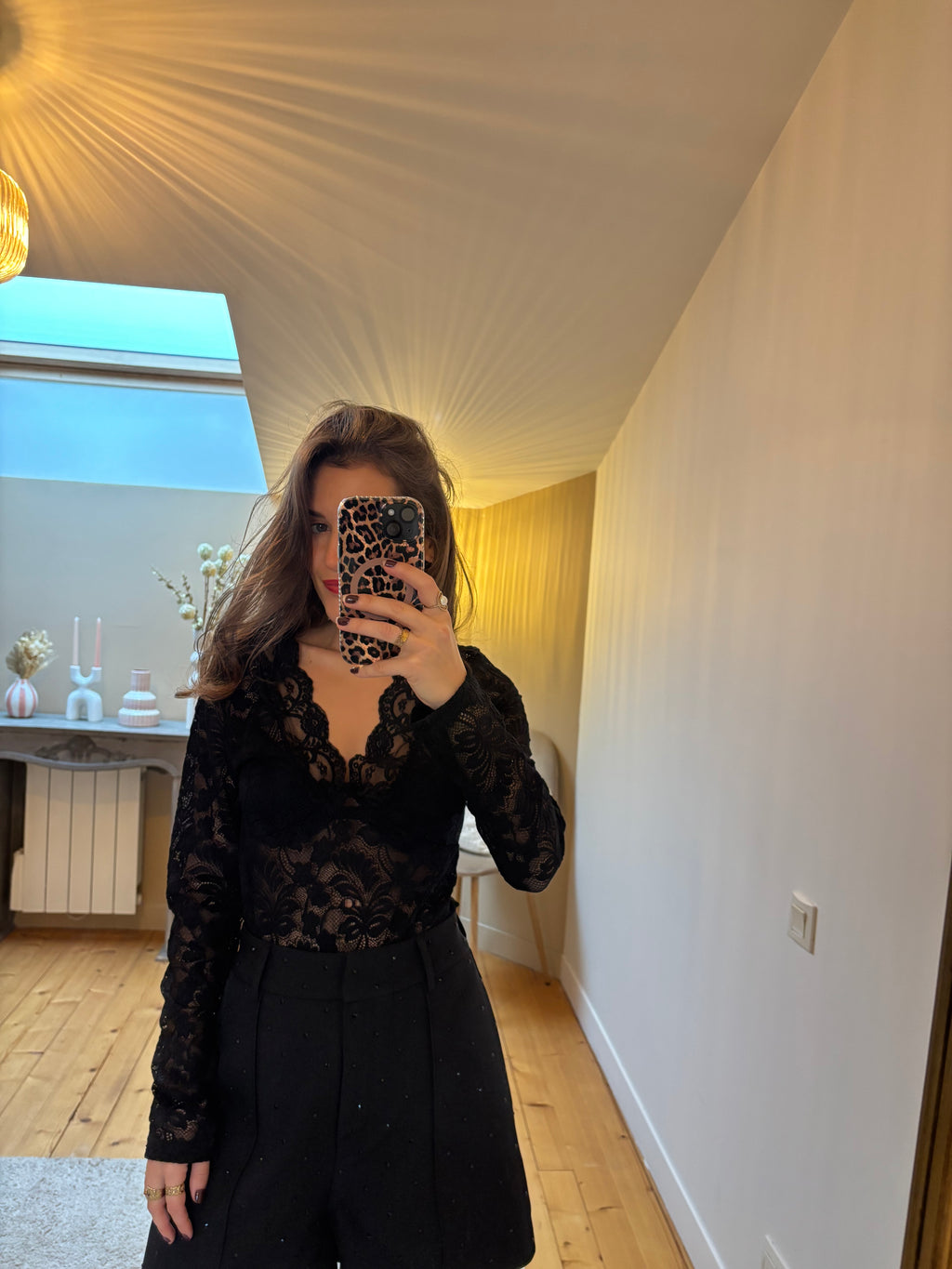 Top dentelle Valentine