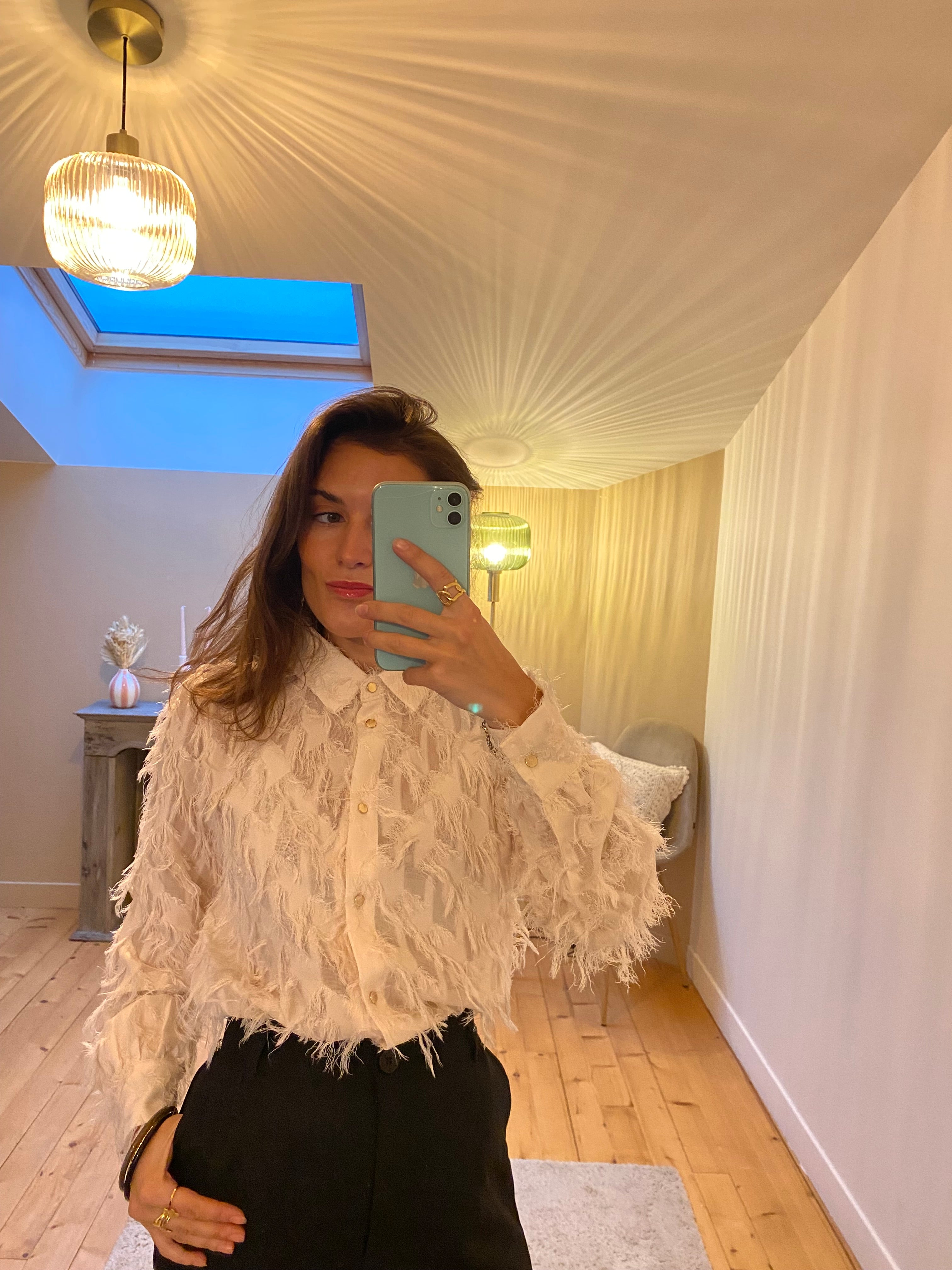 Chemisier Carmen - Blanc