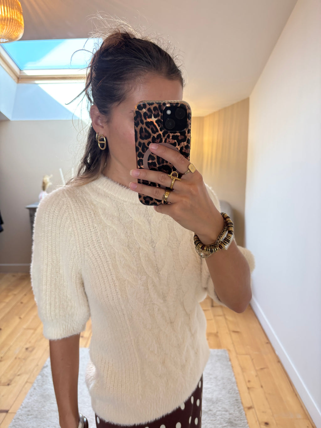 Pull manches courtes Cosy