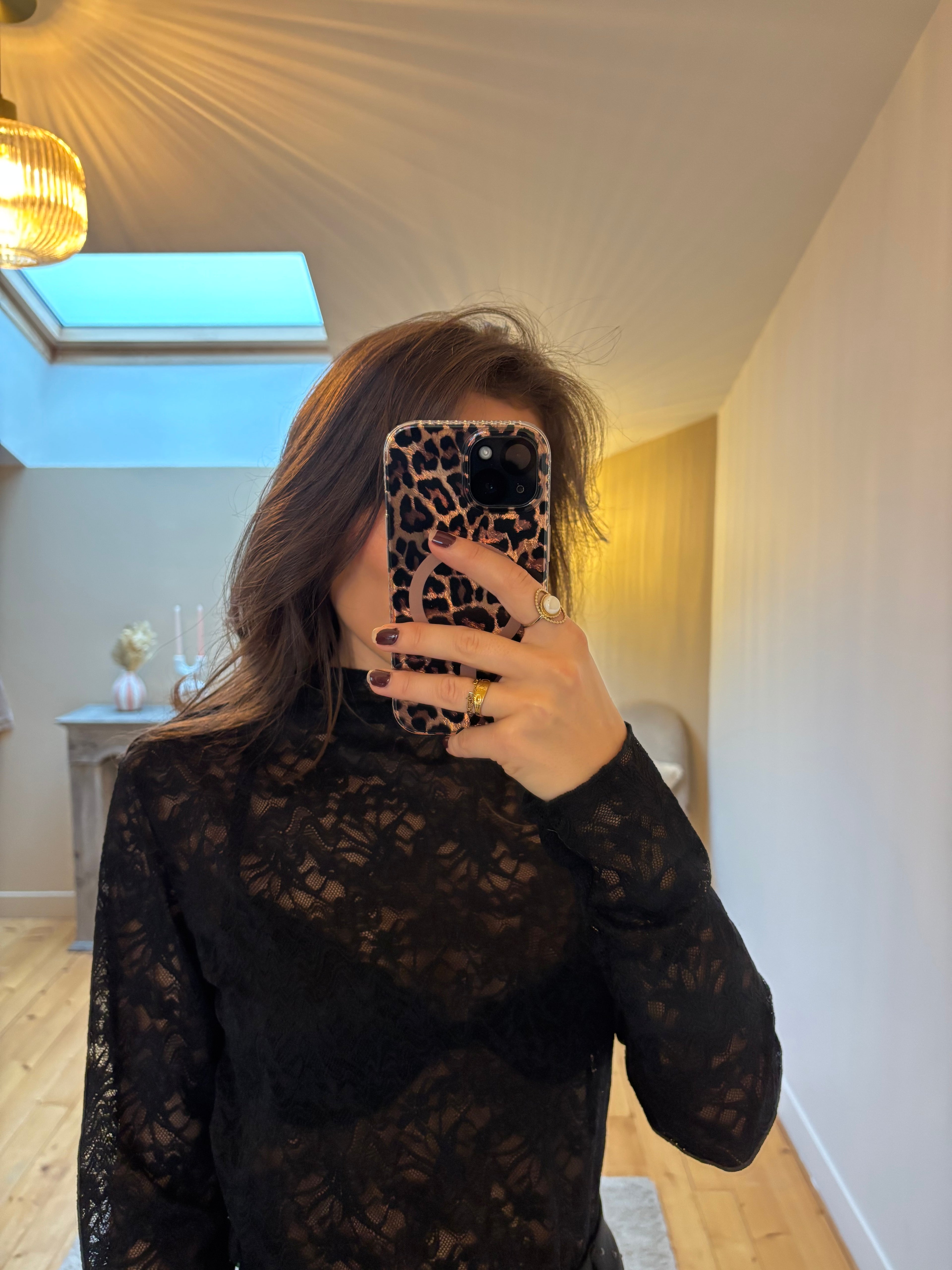 Top dentelle Garance