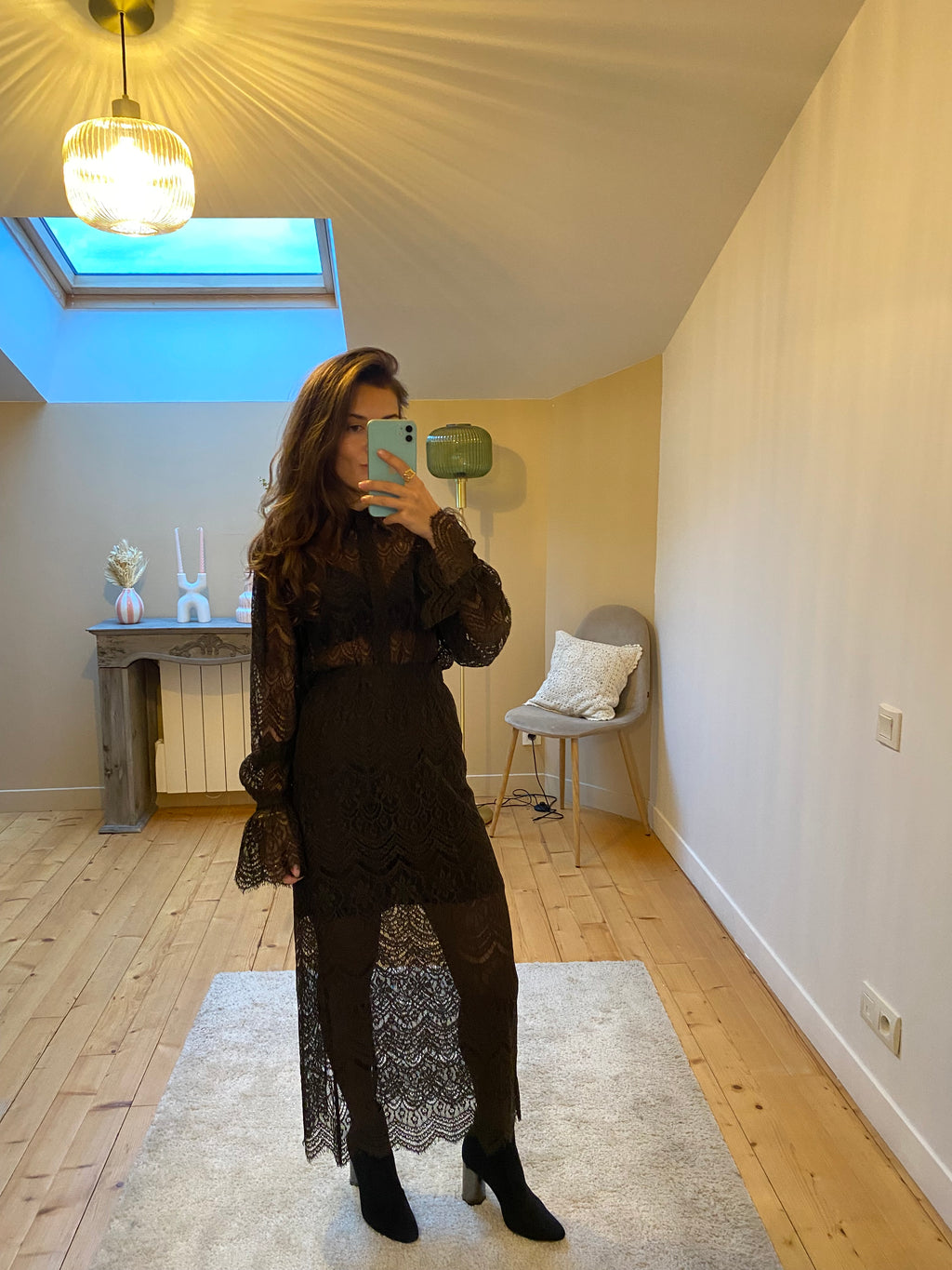 Jupe Diana - Chocolat