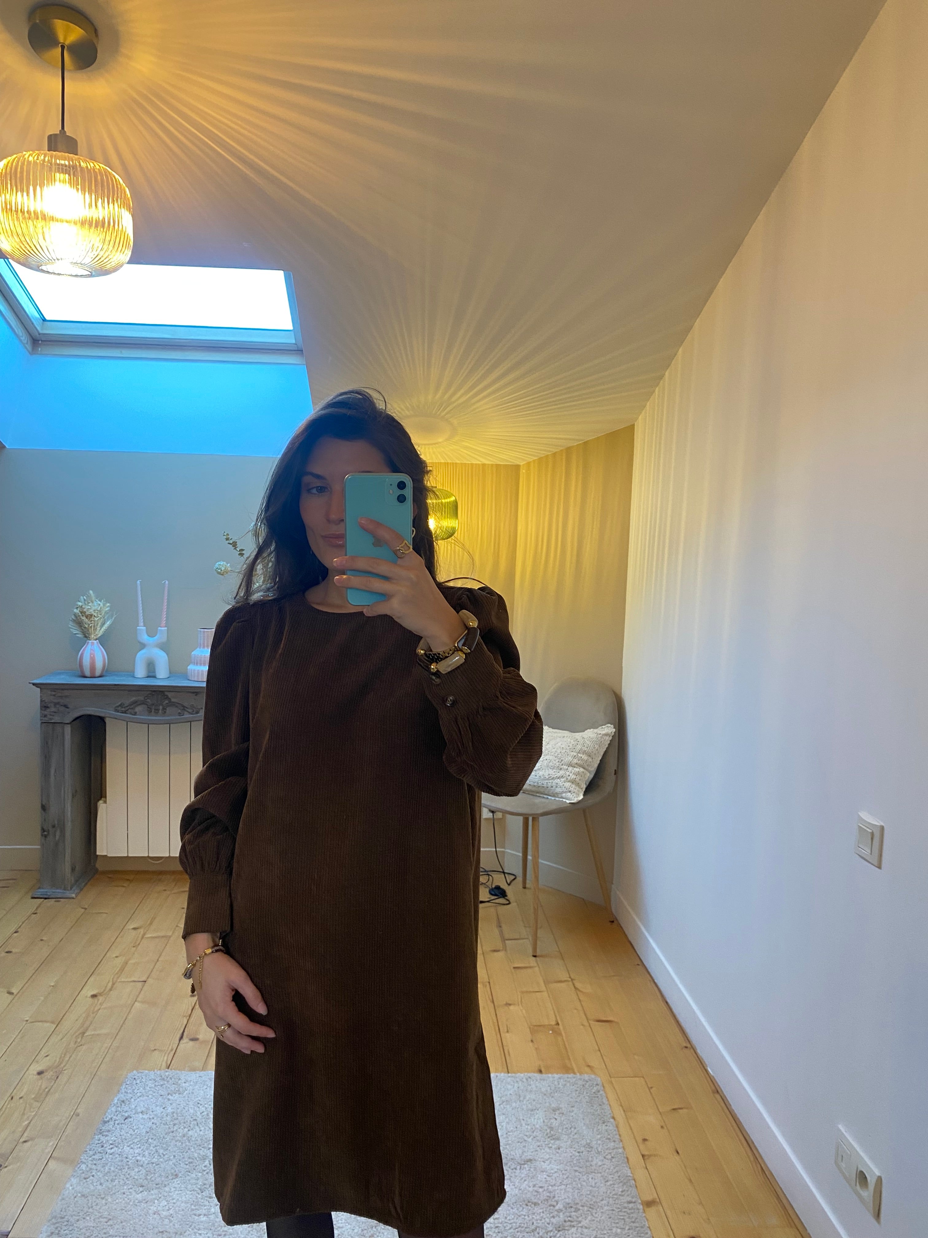 Robe Paloma - Chocolat