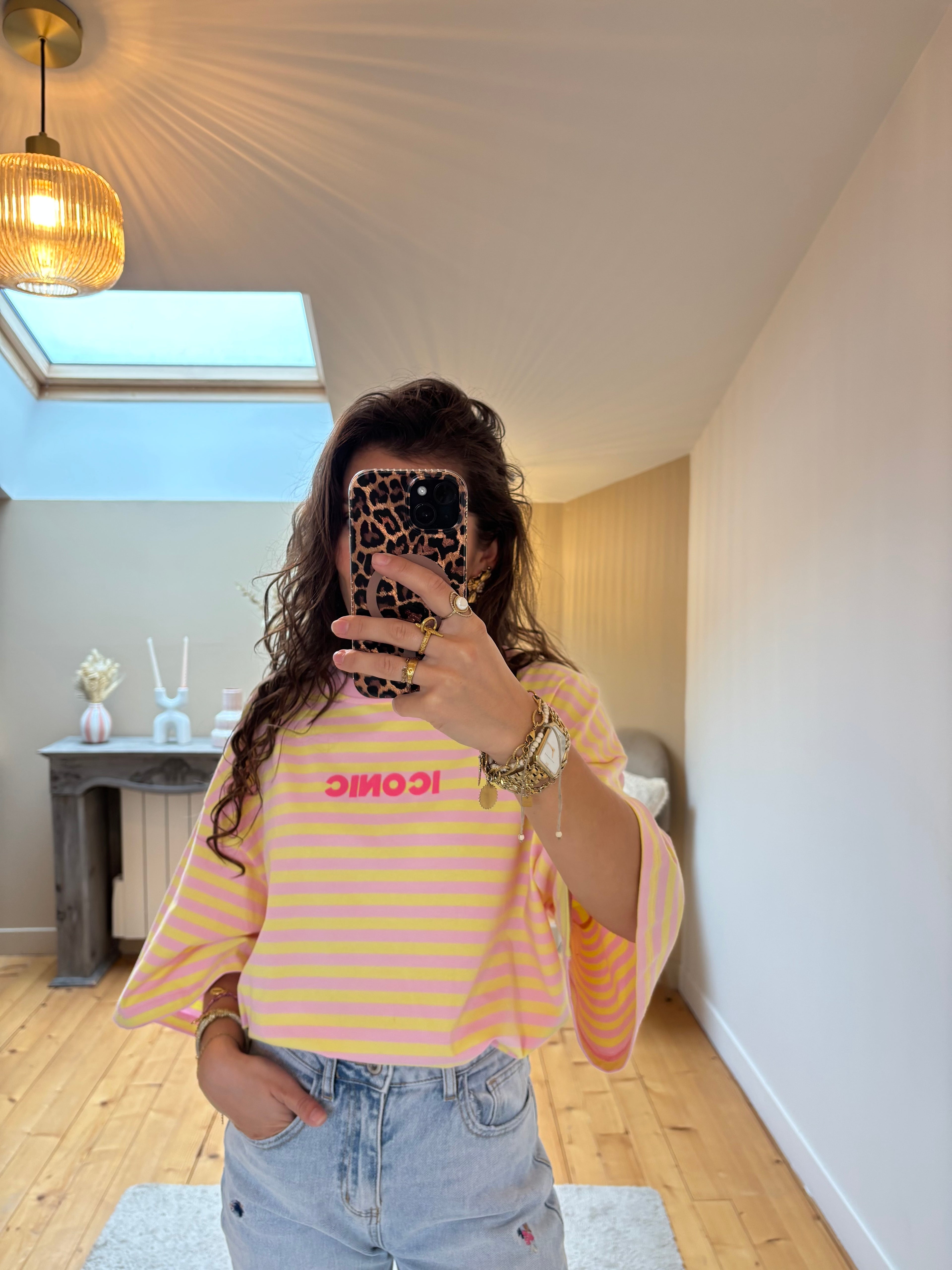 T-shirt Iconic - Rayé