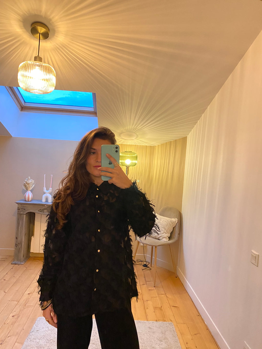 Chemisier Carmen - Noir