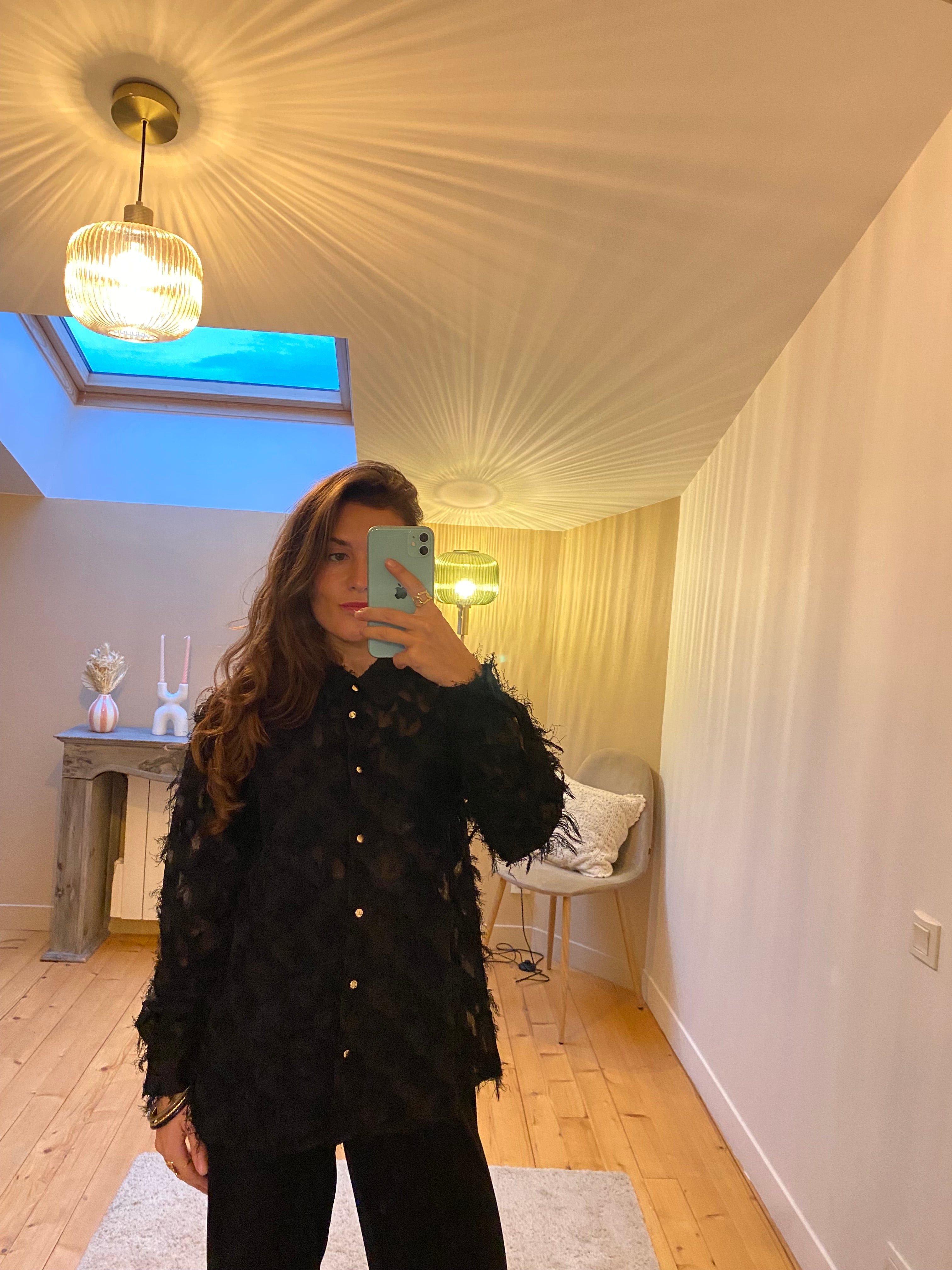 Chemisier Carmen - Noir