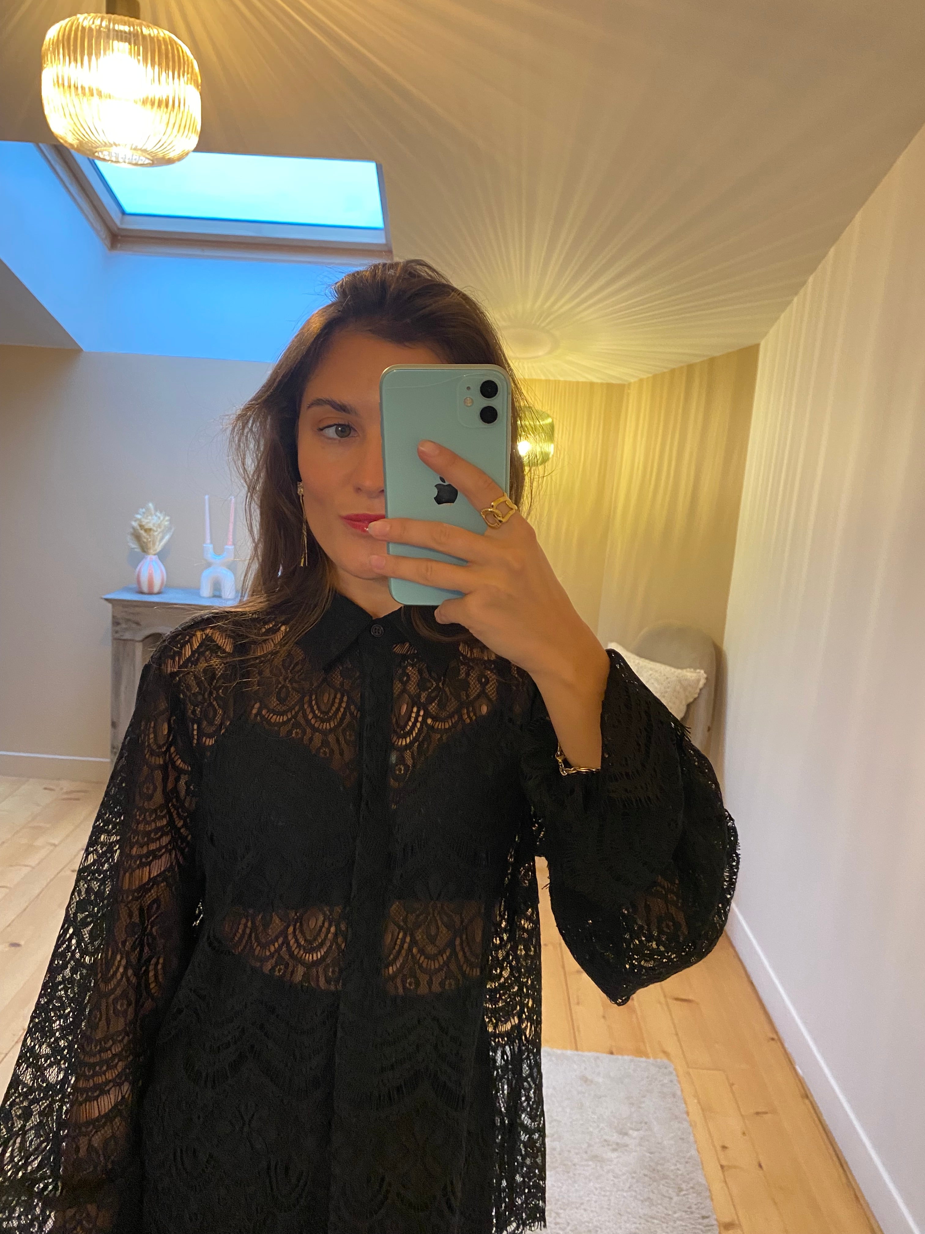 Chemisier Diane - Noir