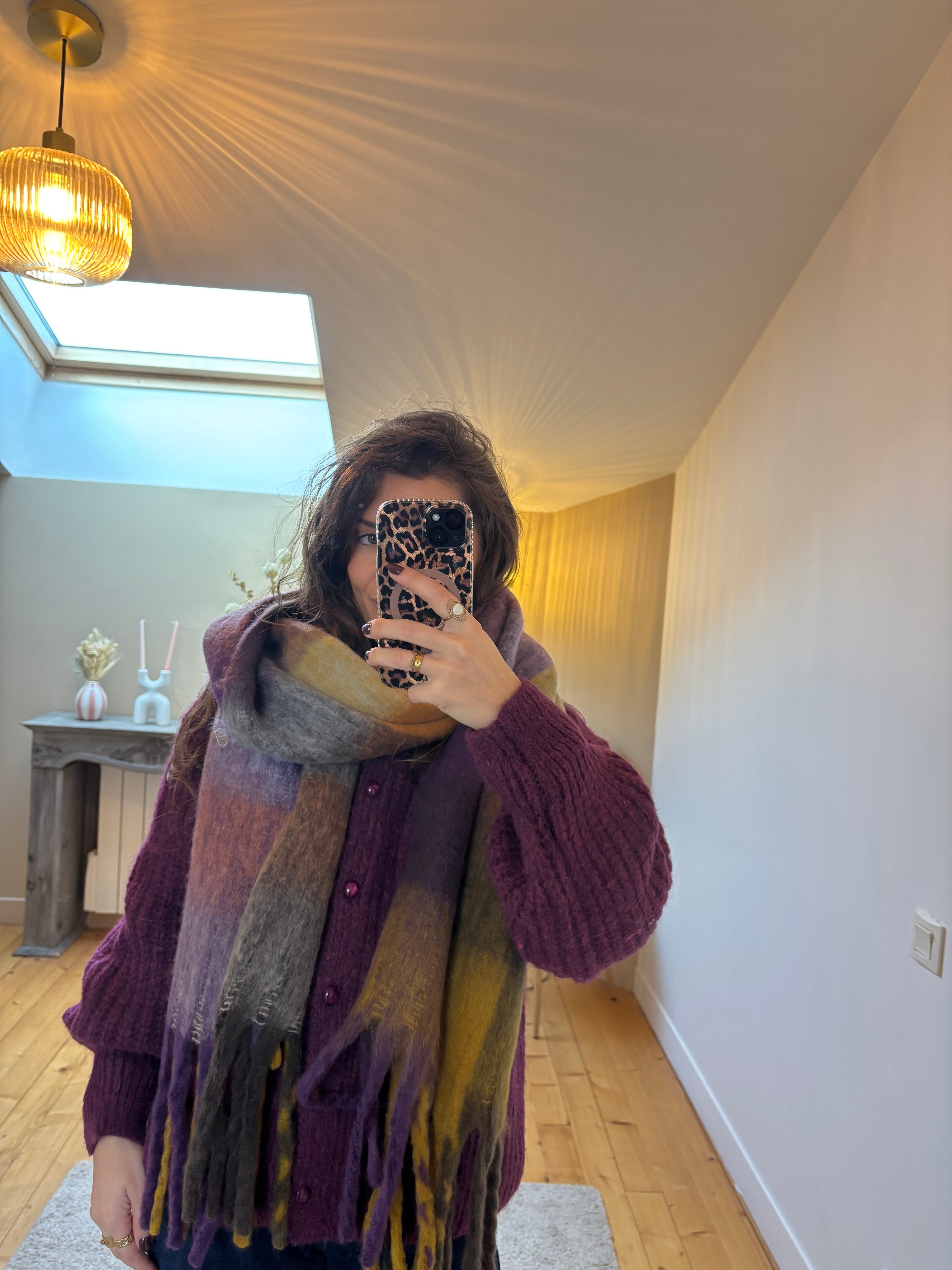 Écharpe Laurie - Violet