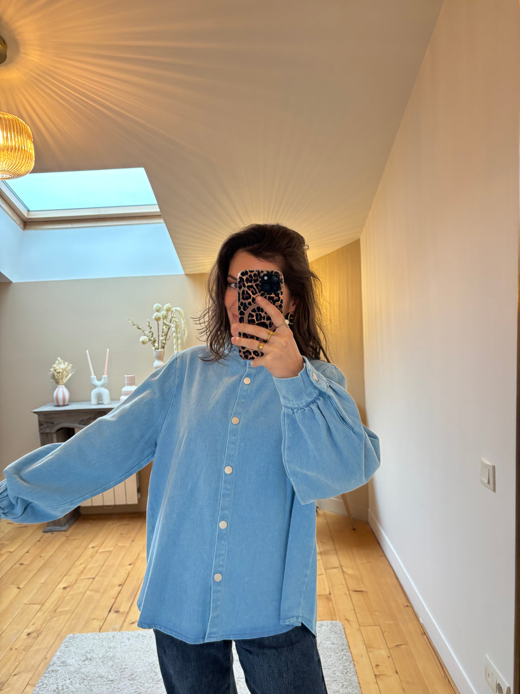 Chemise Laura - Bleu