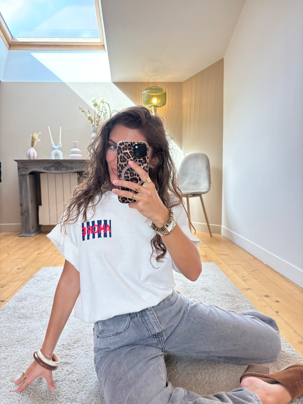 T-shirt Amore - Marine