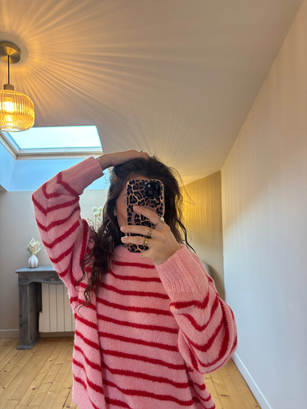 Pull Marine - Rouge