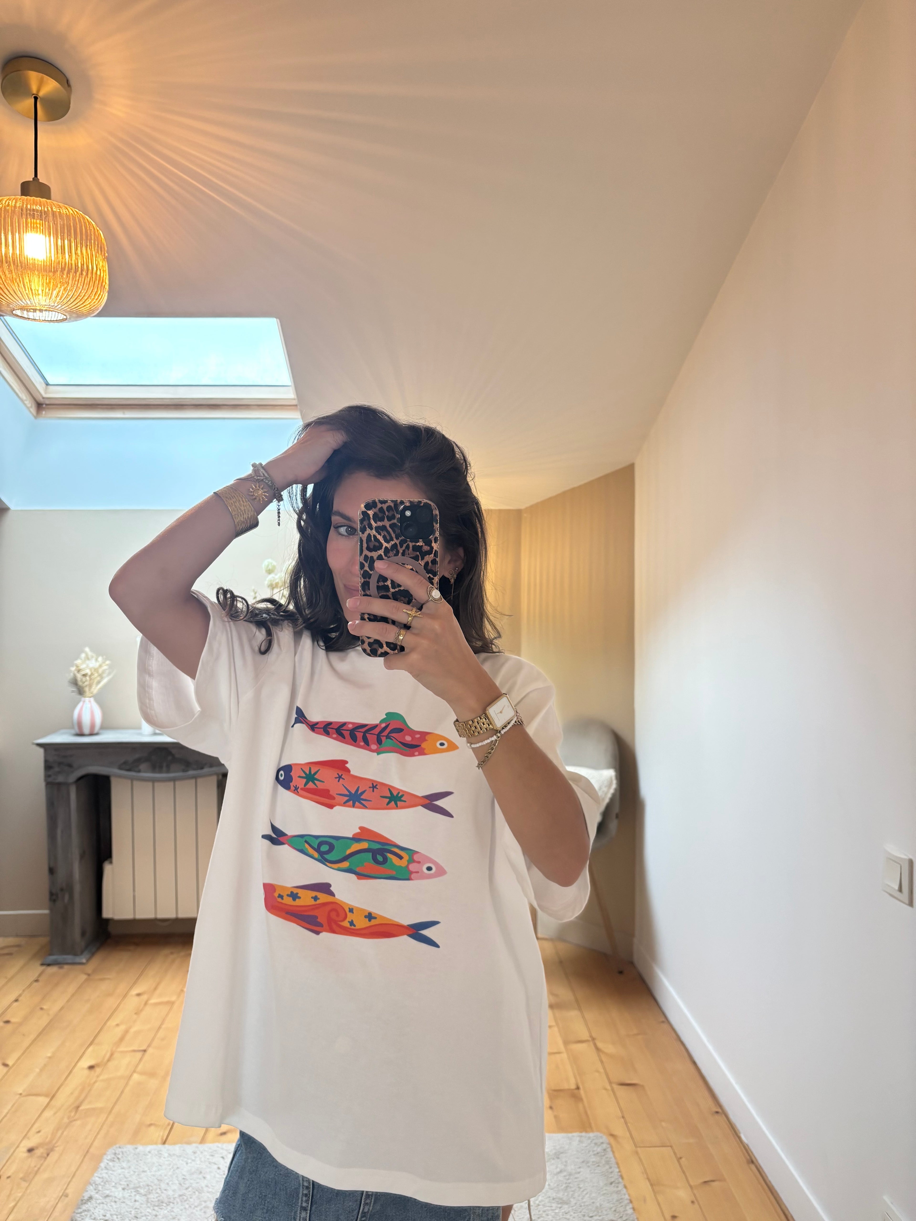 T-shirt Poisson