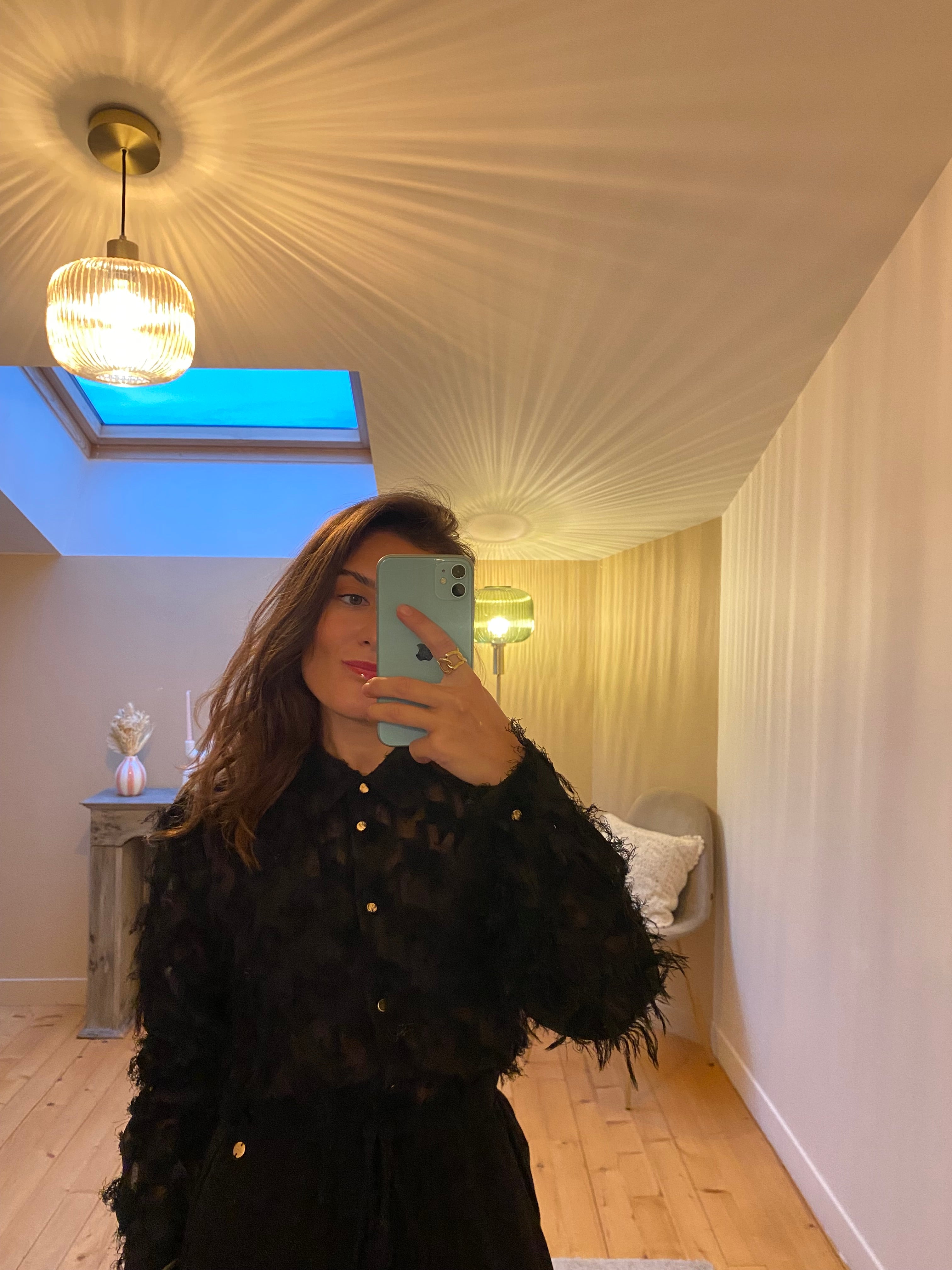 Chemisier Carmen - Noir