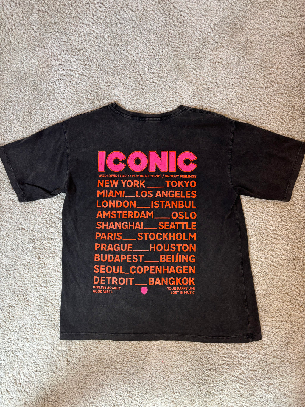 T-shirt Iconic - Noir