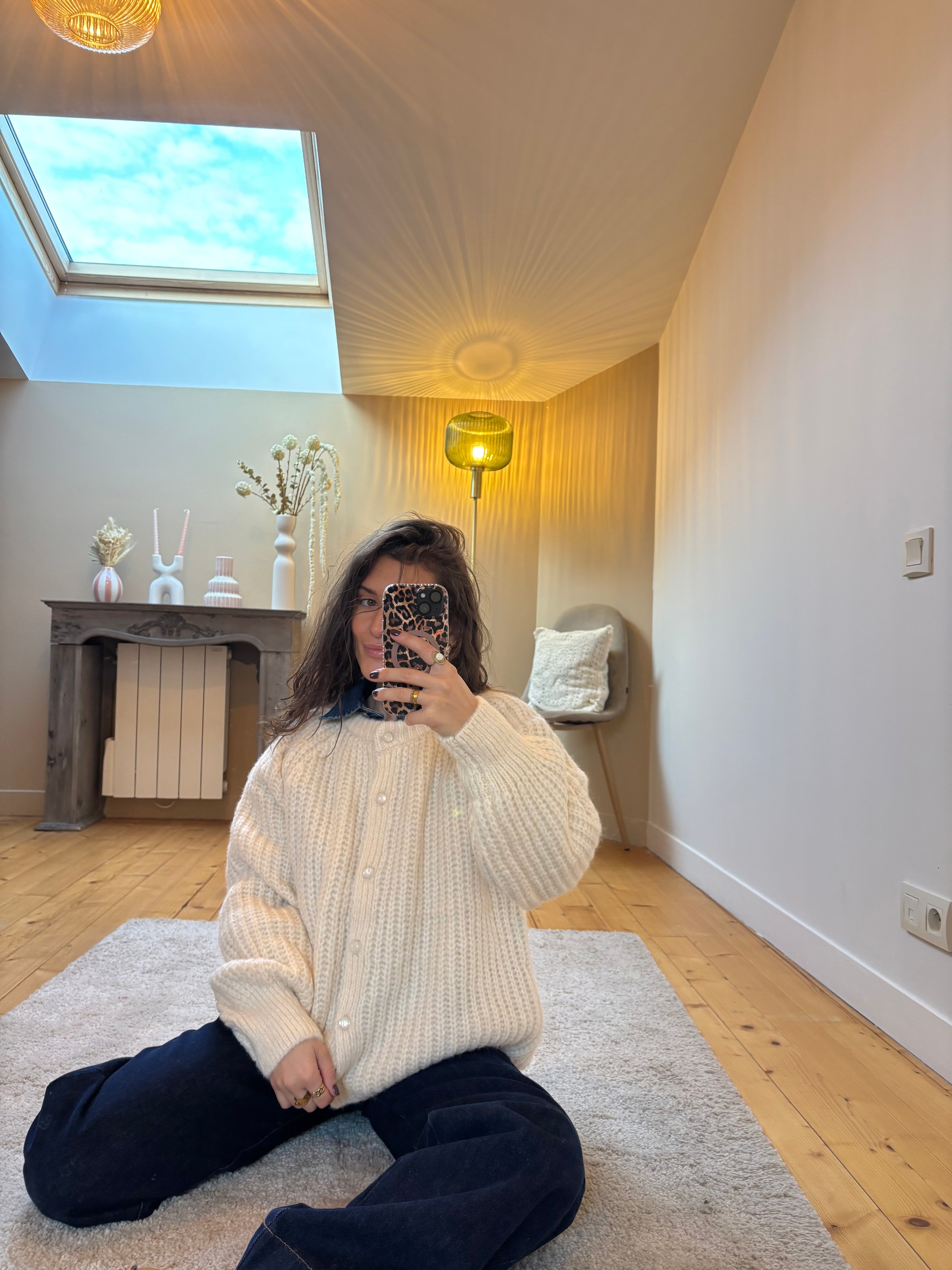 Cardigan Lola - Écru