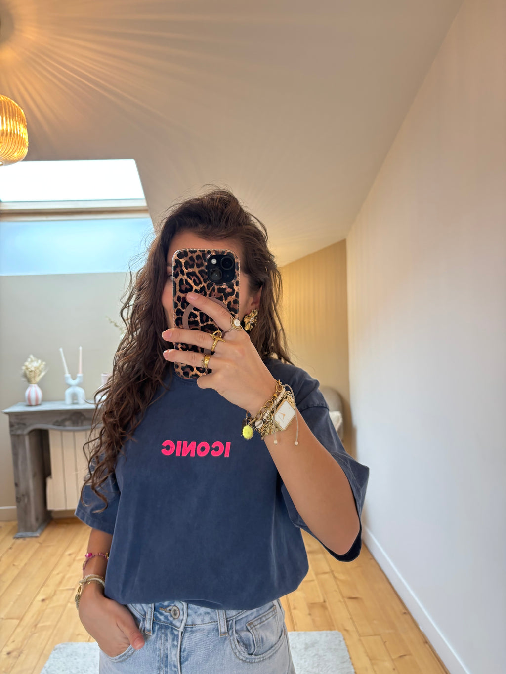 T-shirt Iconic - Marine