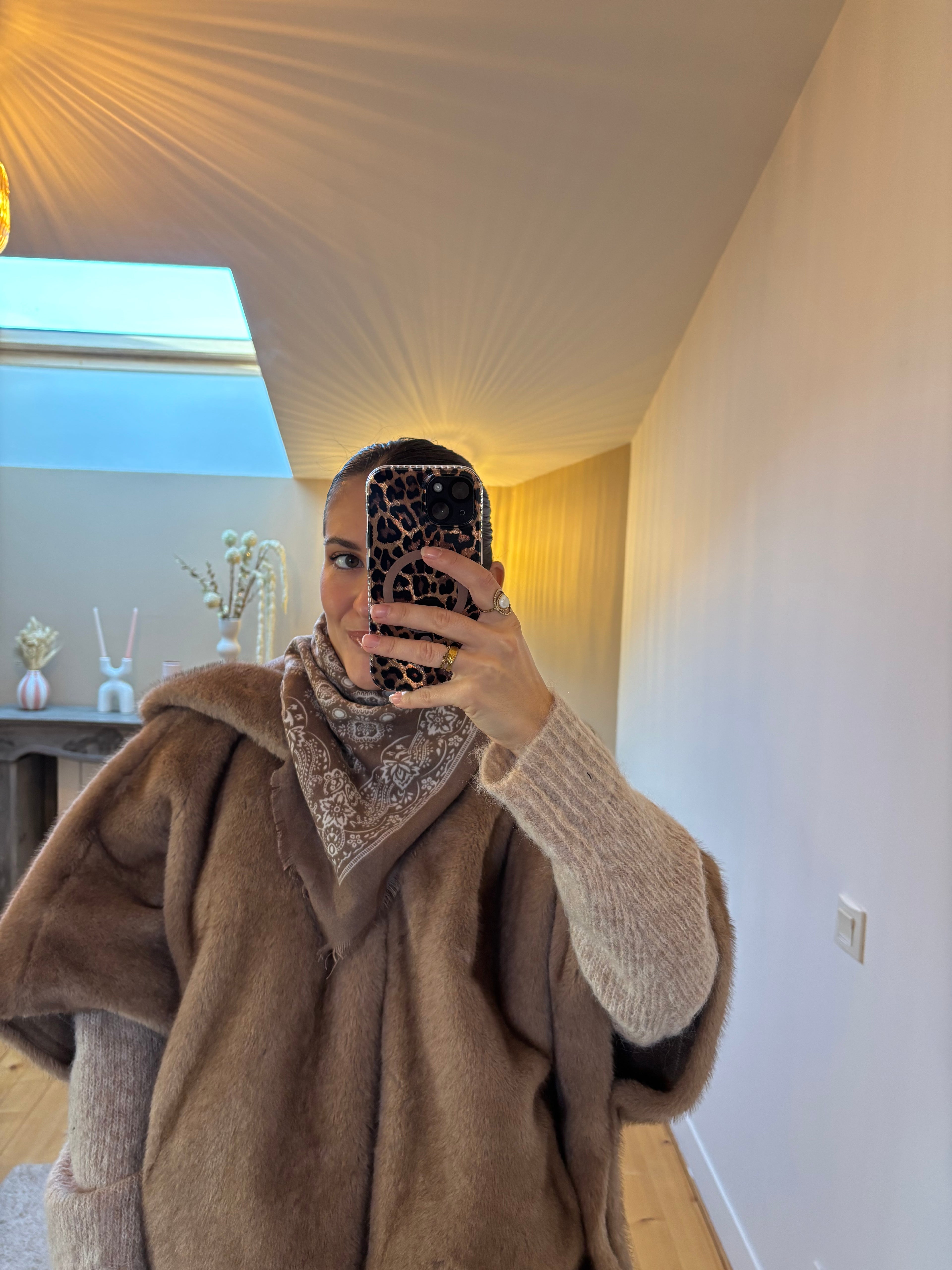 Foulard Jiji - Taupe