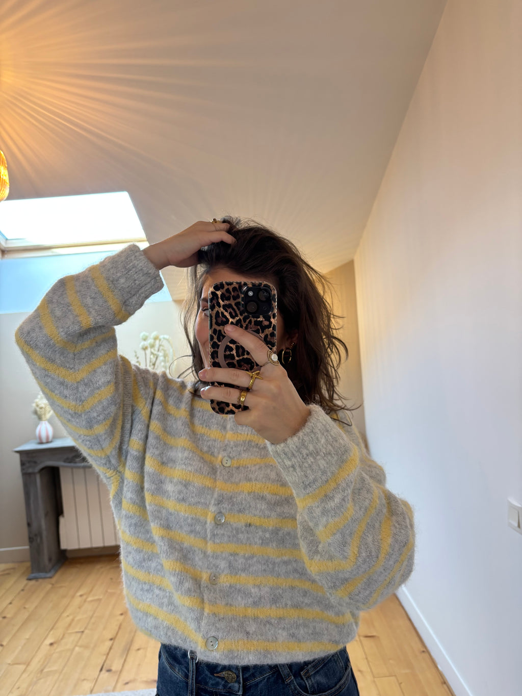 Cardigan Margaux - Gris