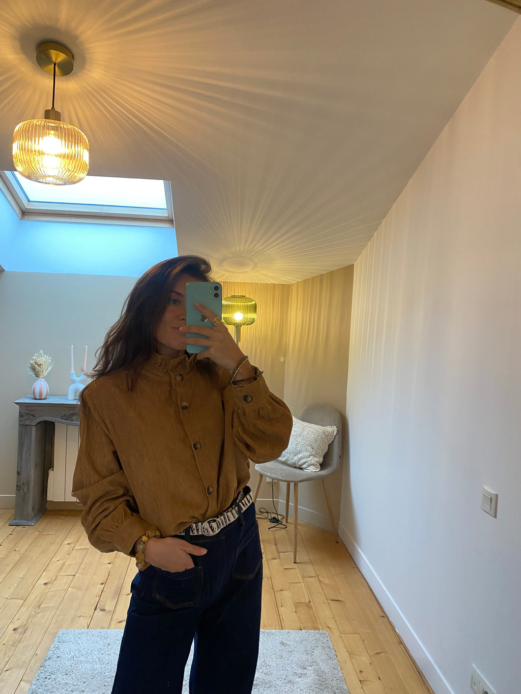 Chemise Suzanne - Camel