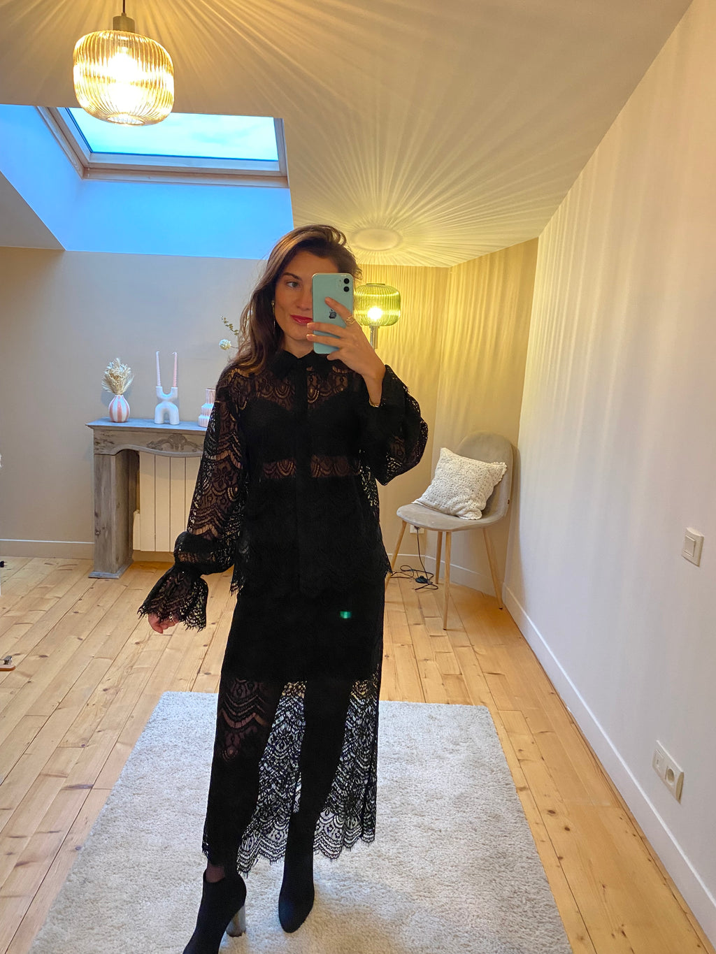 Chemisier Diane - Noir