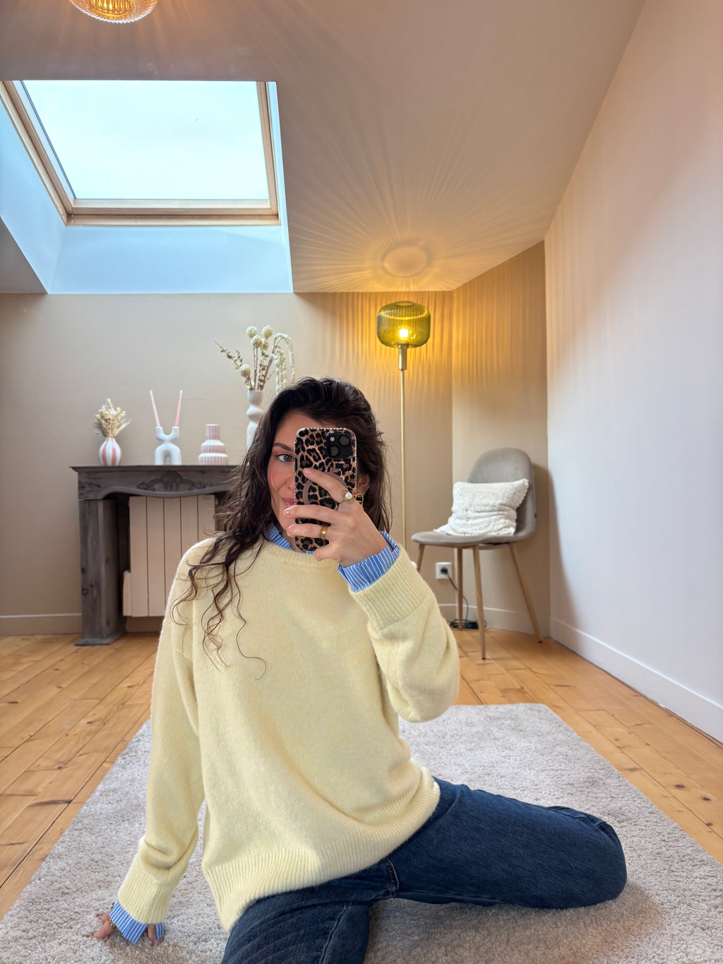Pull Claire - Jaune