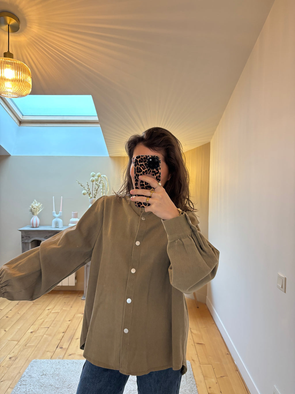 Chemise Laura - Kaki
