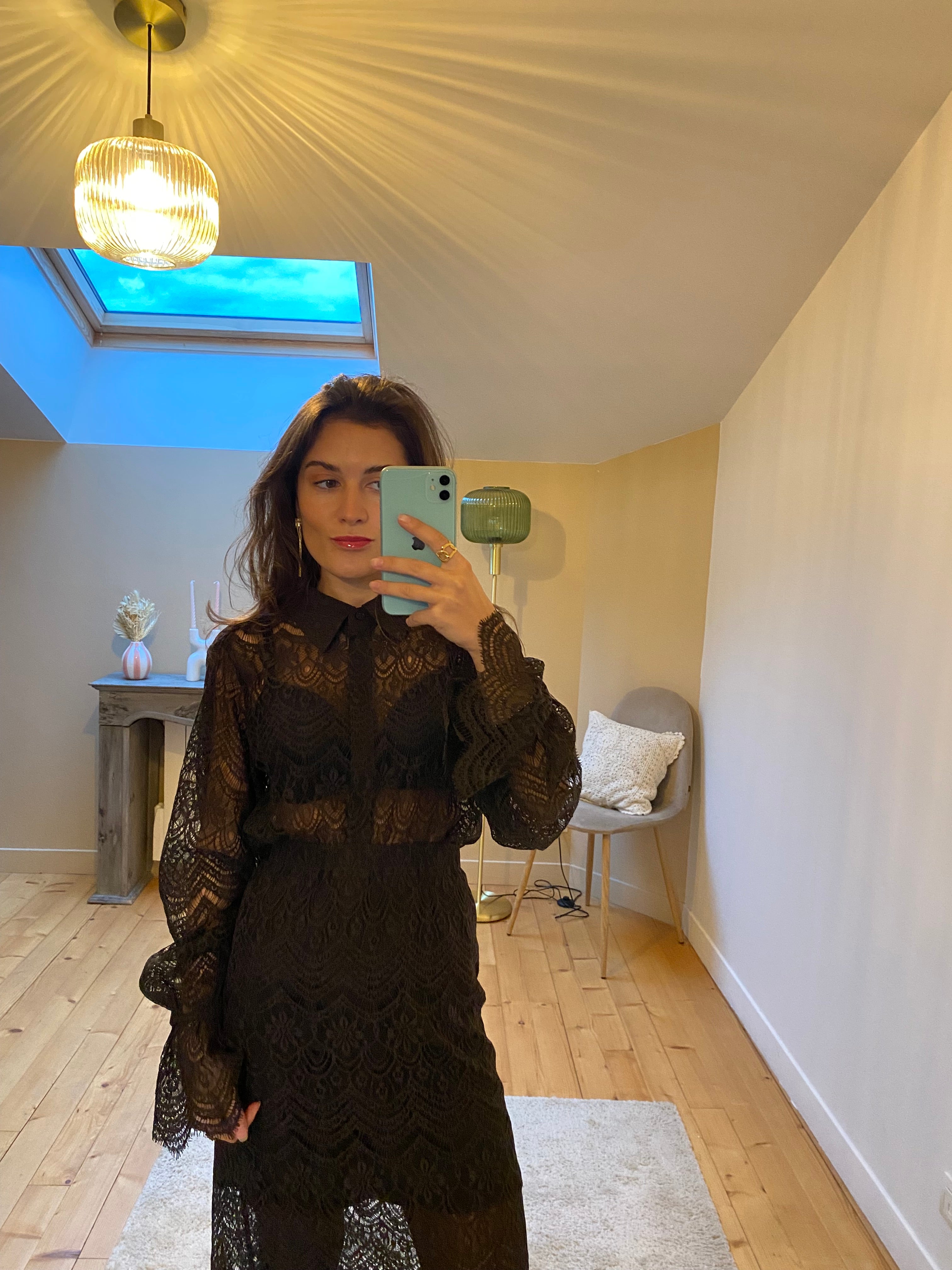 Chemisier Diane - Chocolat