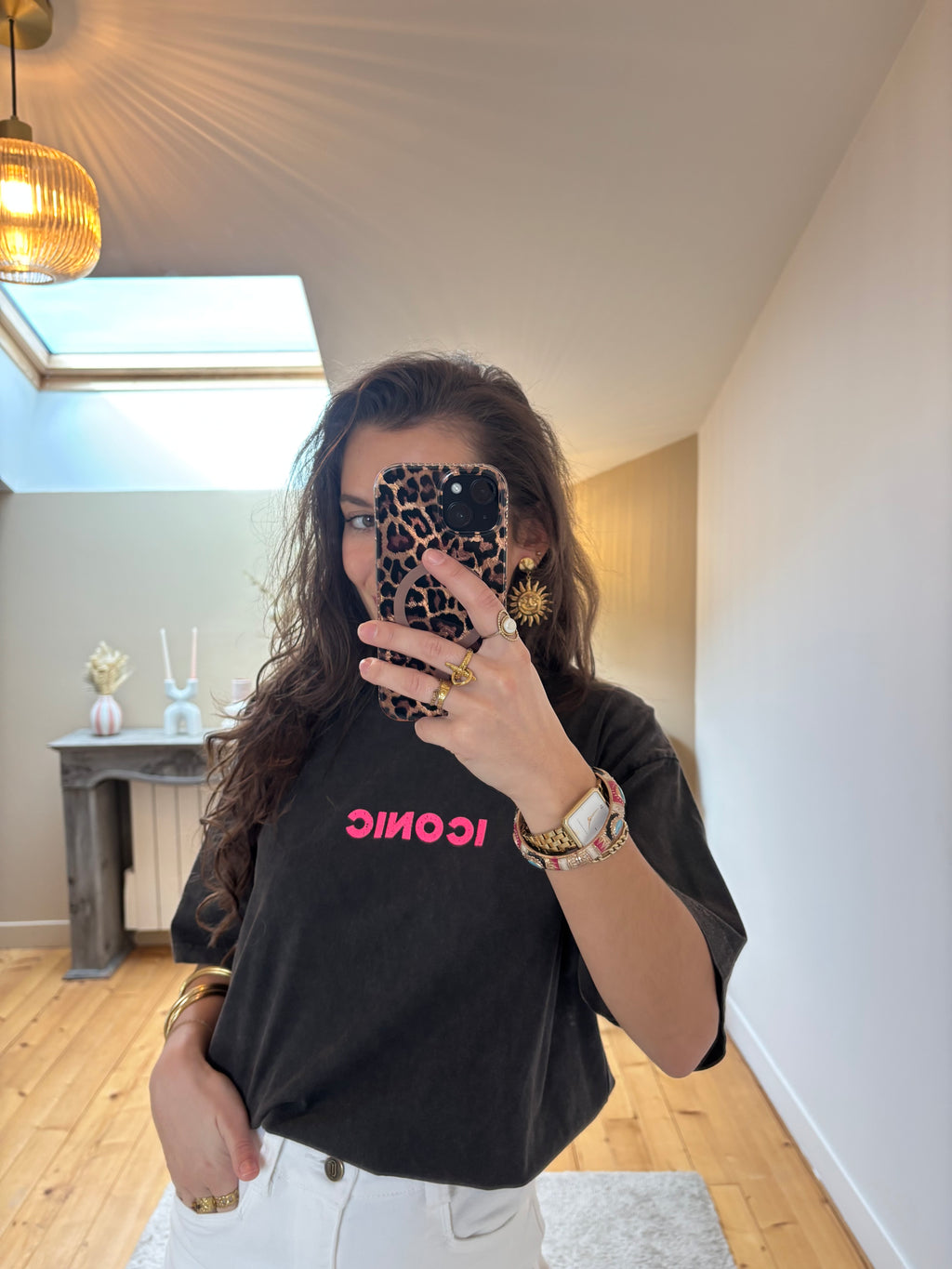 T-shirt Iconic - Noir
