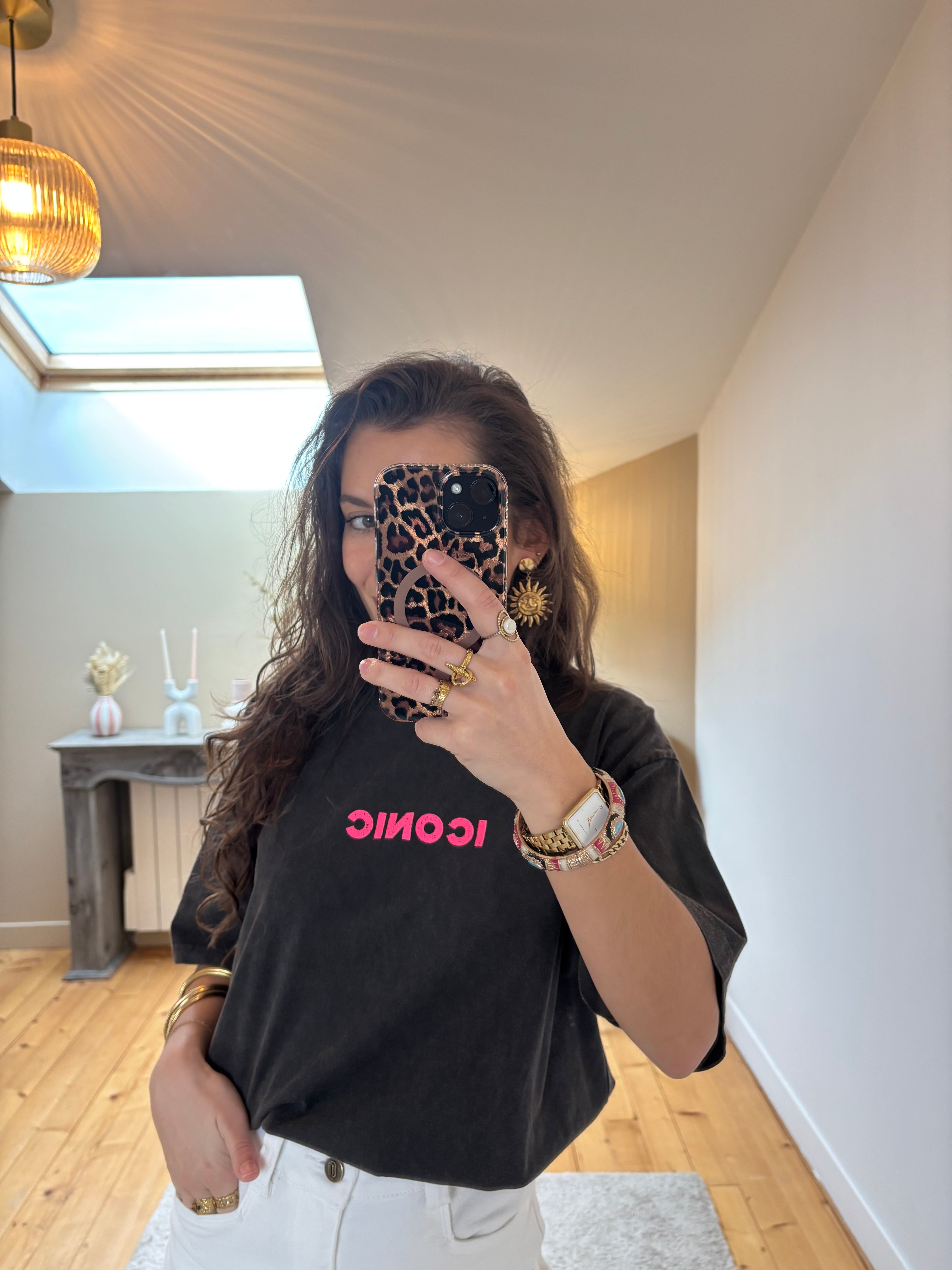 T-shirt Iconic - Noir