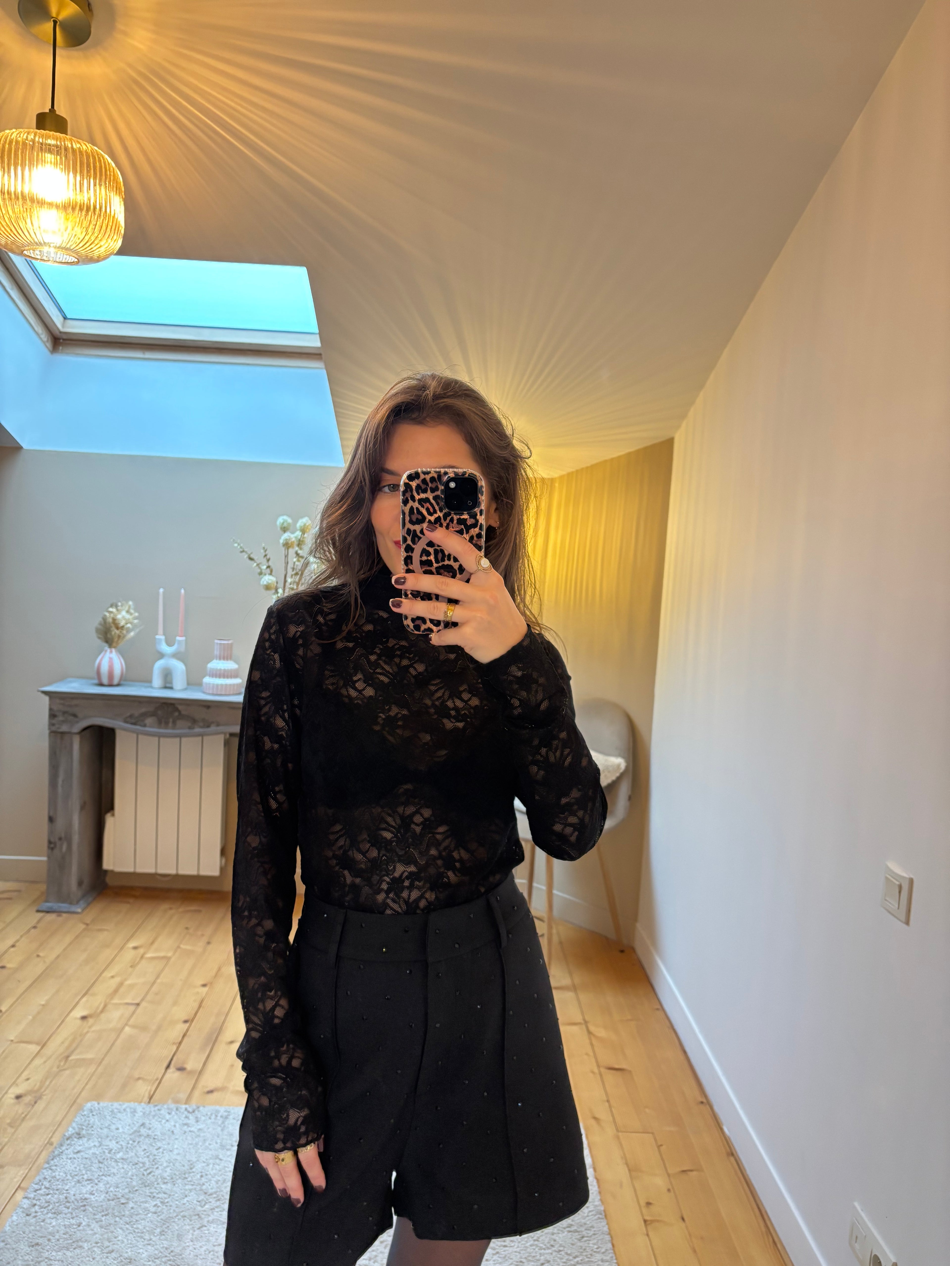 Top dentelle Garance