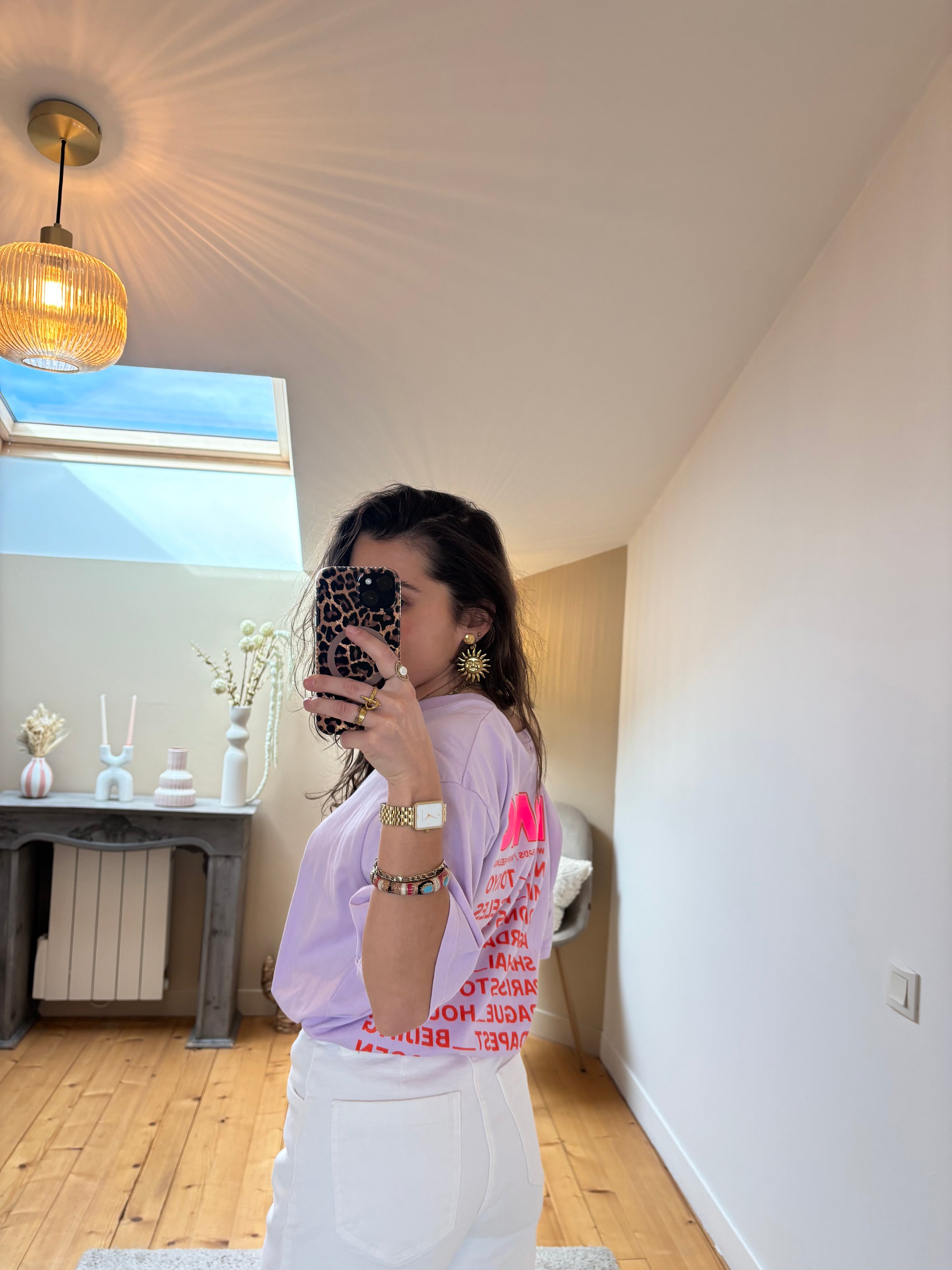 T-shirt Iconic - Lila