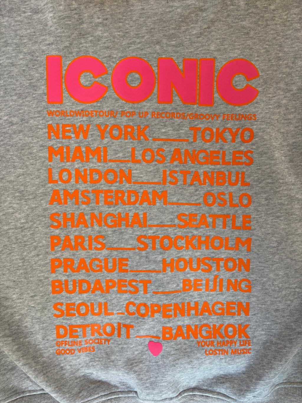 Sweat Iconic - Gris