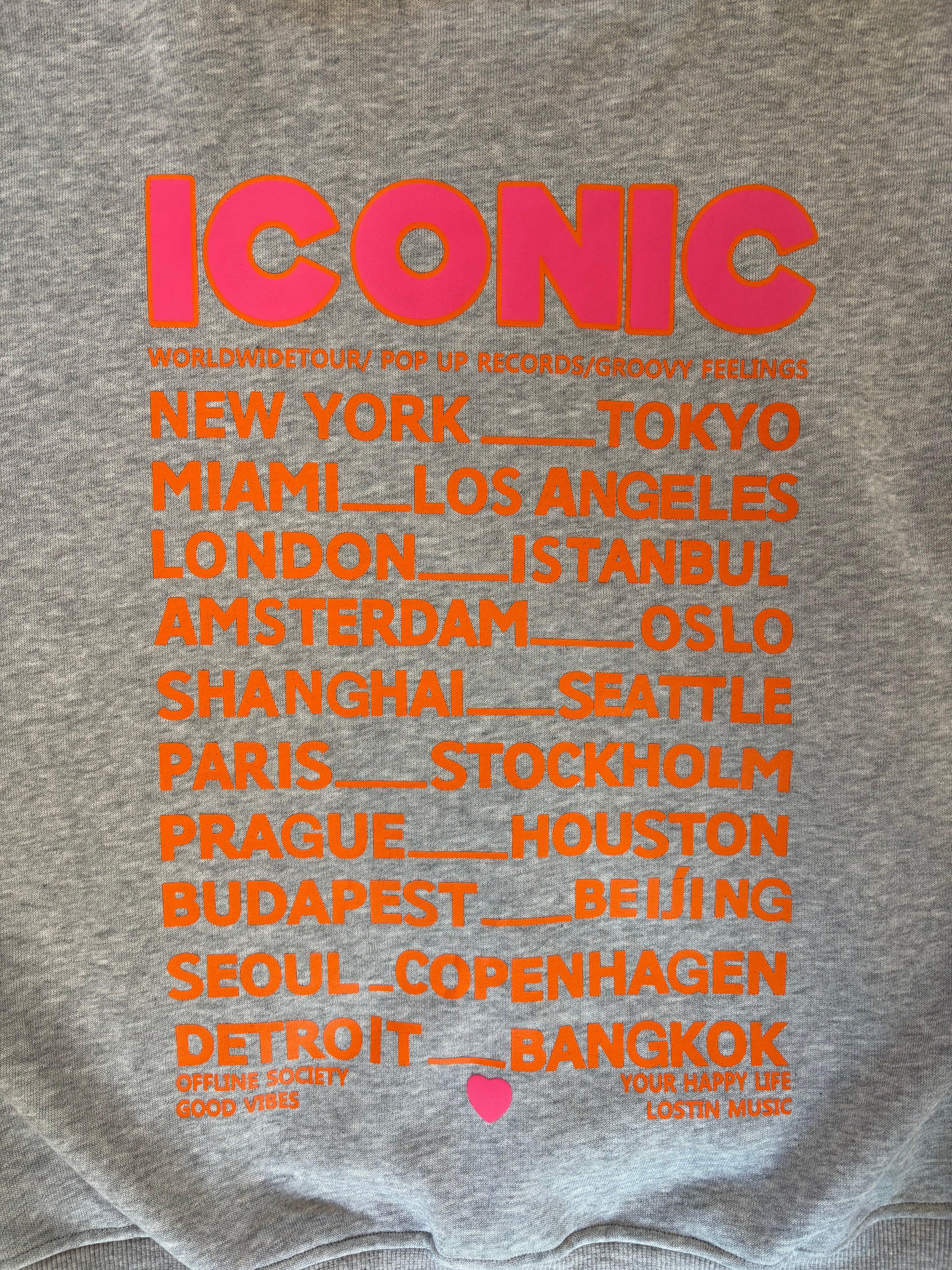 Sweat Iconic - Gris