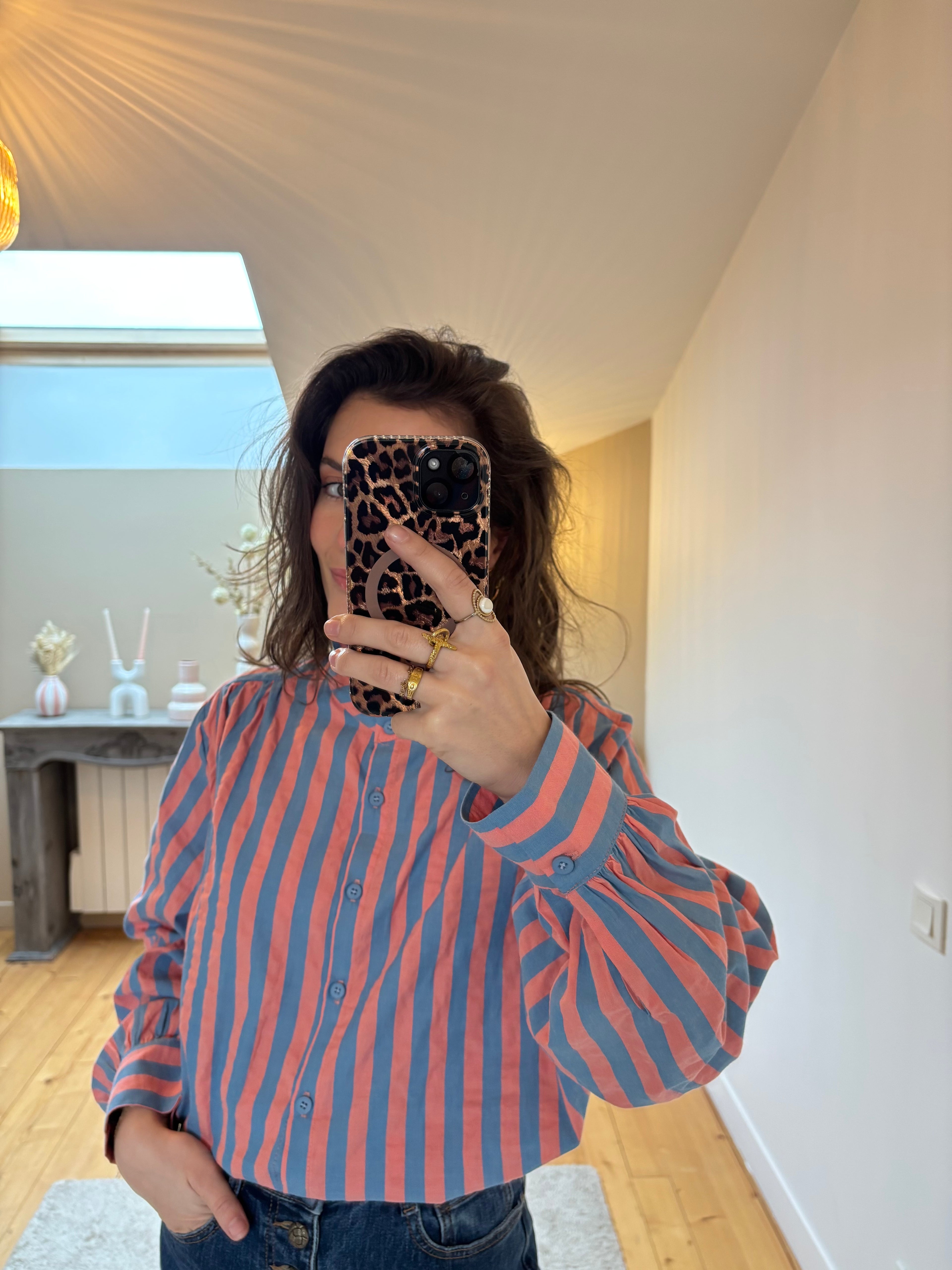 Chemise Rio - Saumon