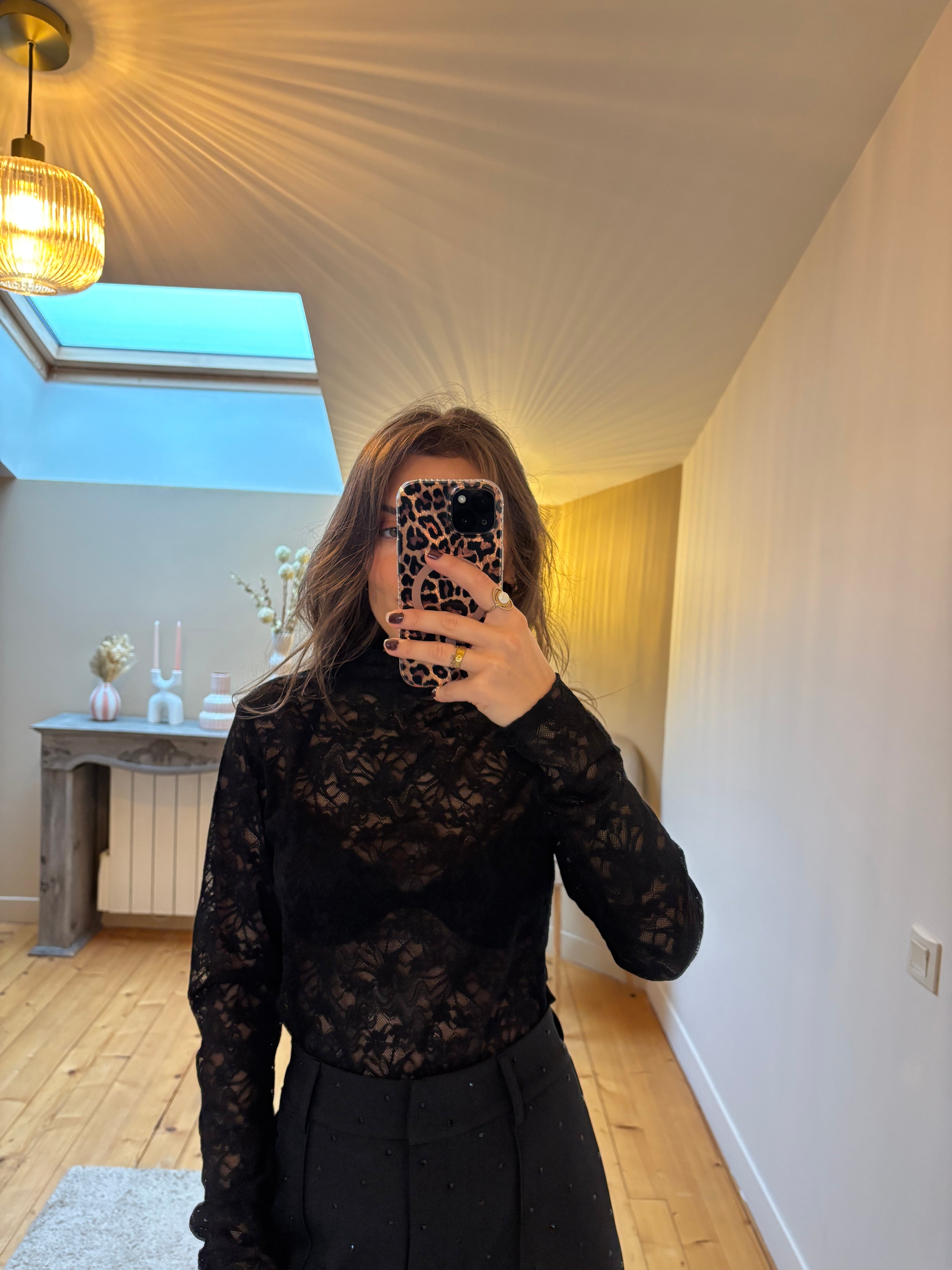 Top dentelle Garance