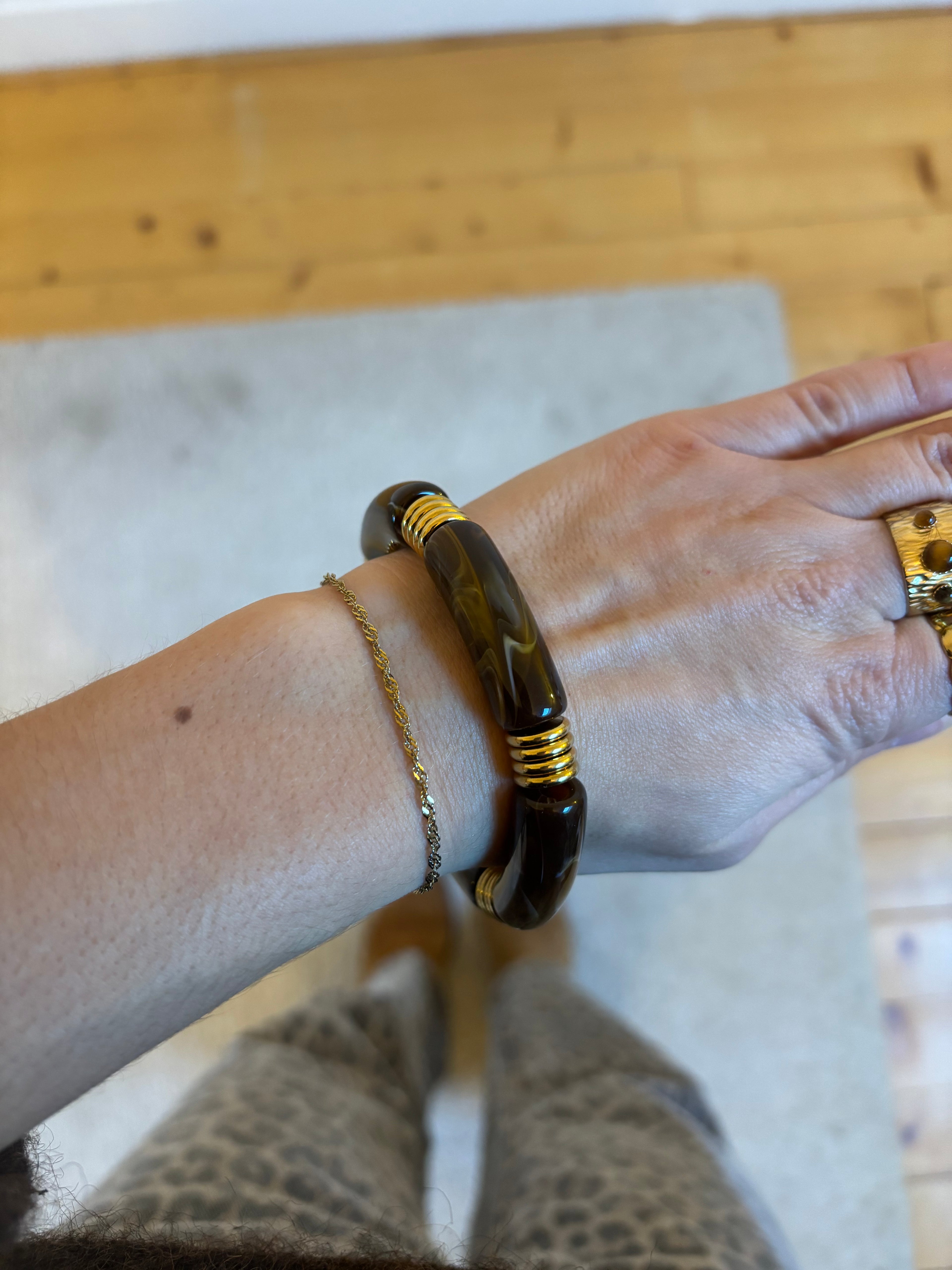 Bracelet Hailie - Chocolat