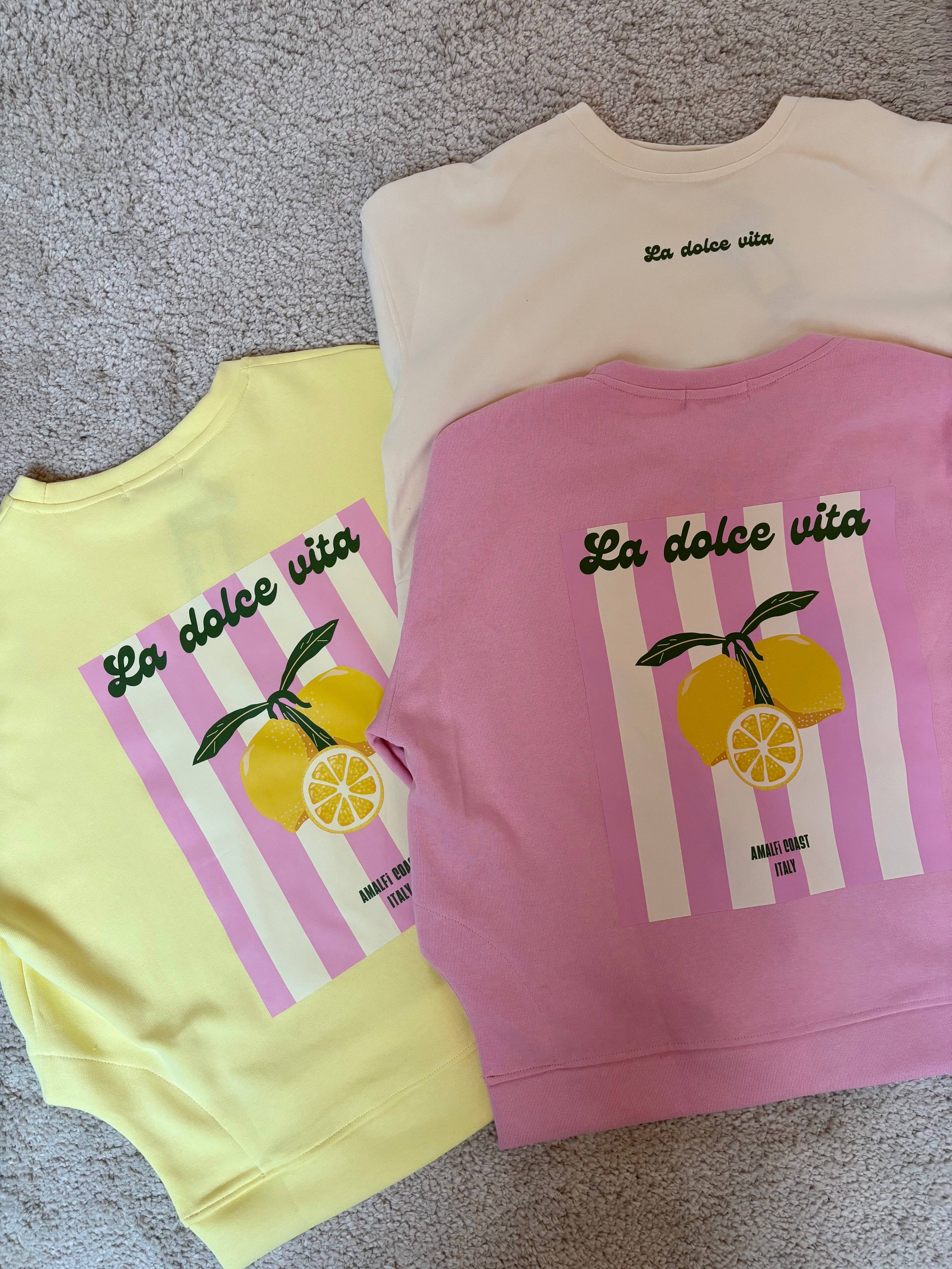 Sweat Dolce Vita - Blanc