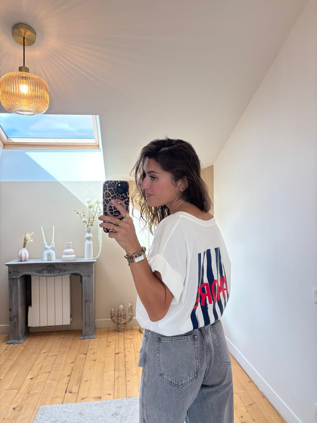 T-shirt Amore - Marine